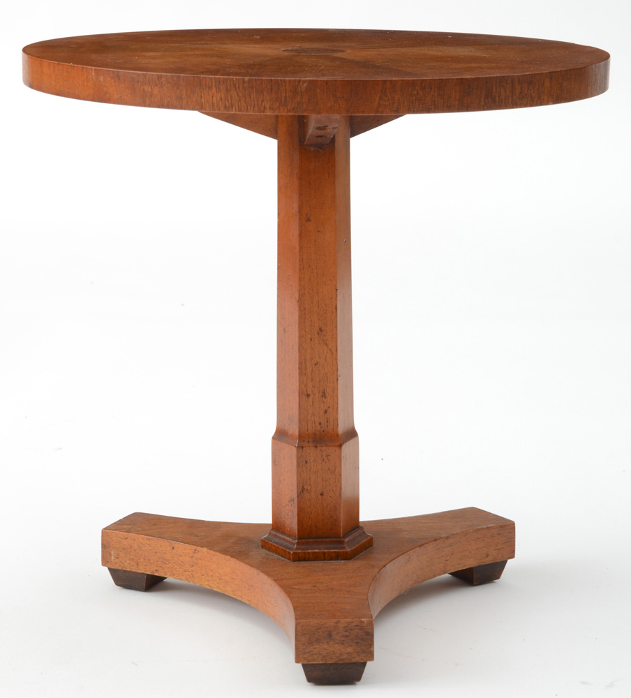 Walnut Veneered Occasional Table