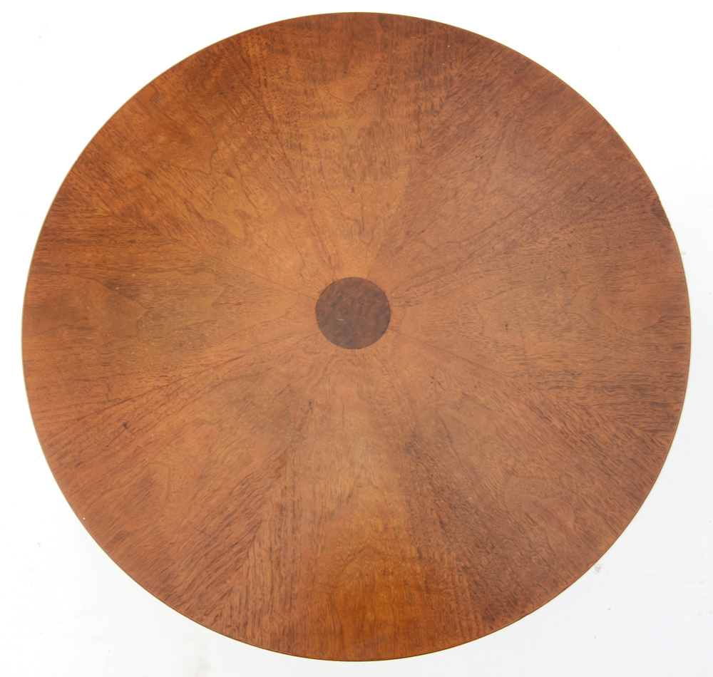 Walnut Veneered Occasional Table