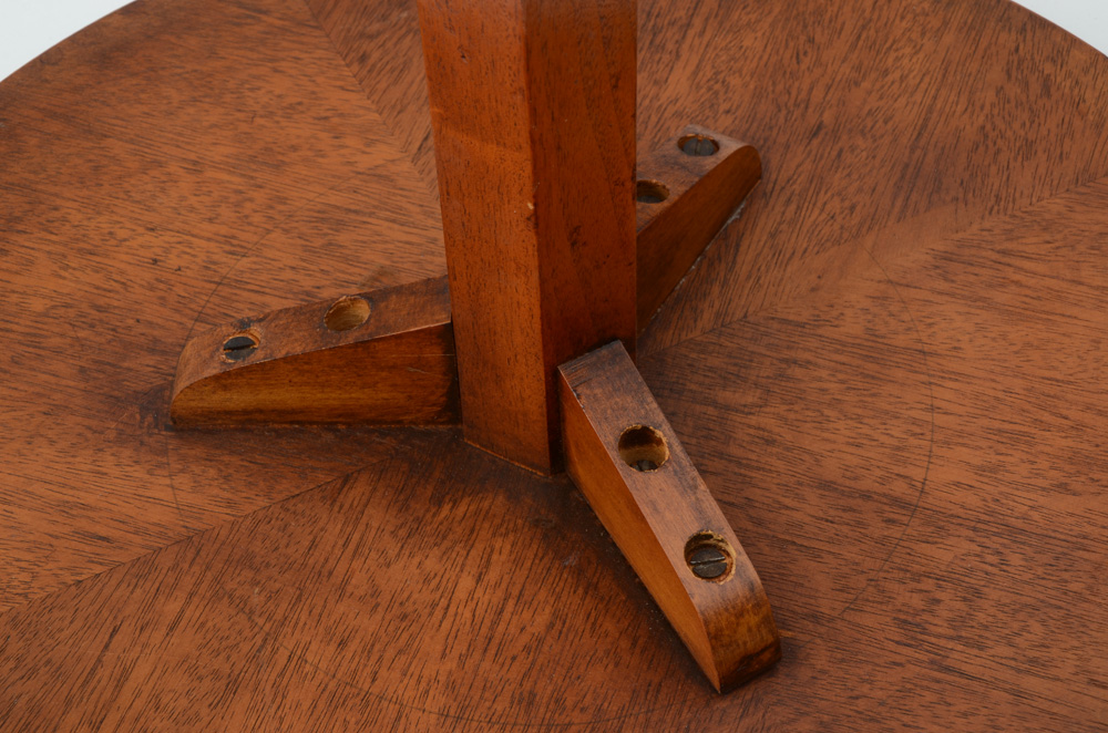 Walnut Veneered Occasional Table