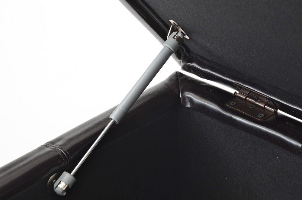 Tufted Black Ottoman