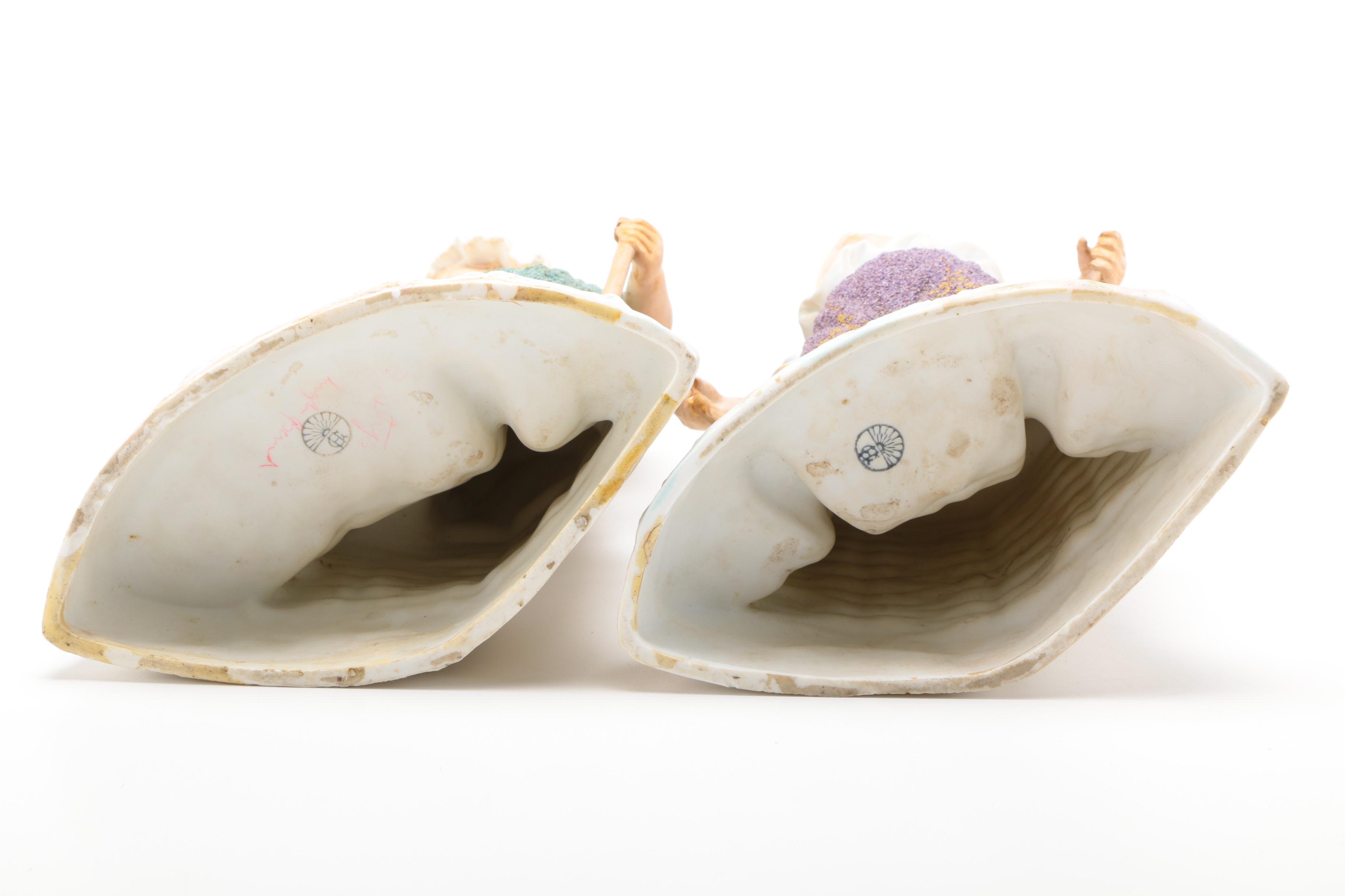Gebrüder Heubach Porcelain Bisque Figurines