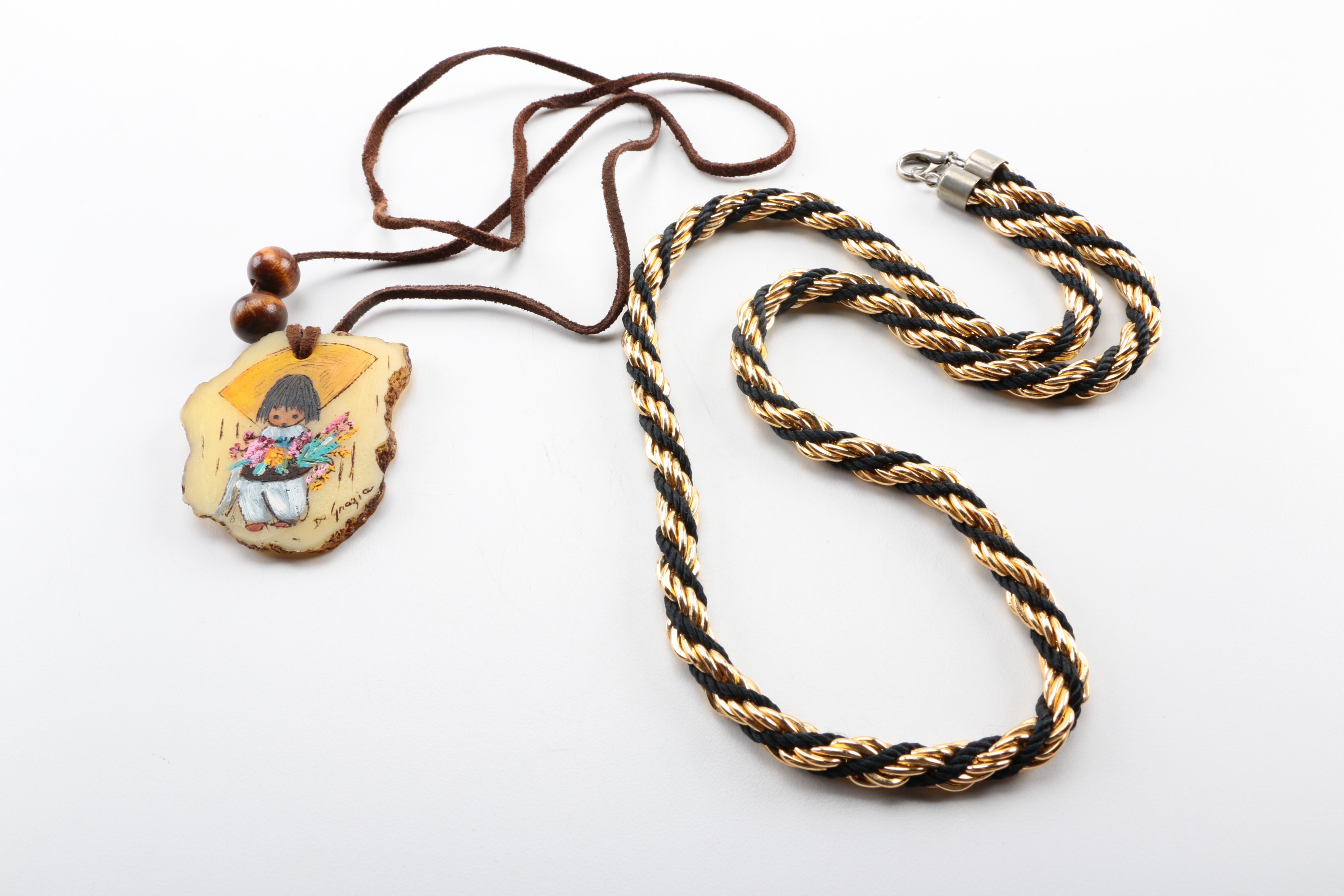 Assorted Costume Jewelry Featuring Christian Dior and Coro