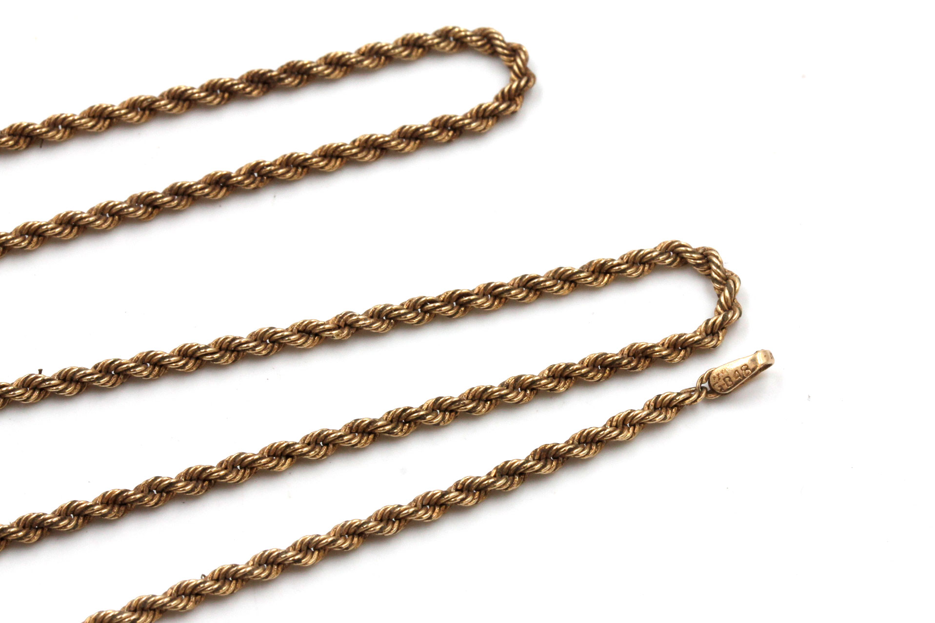 10K Yellow Gold Rope Chain
