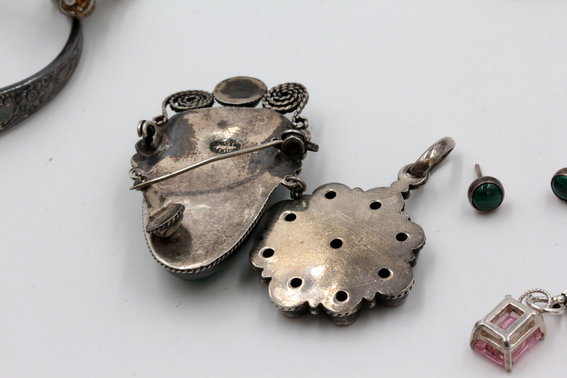 Collection of 800 Silver Jewelry