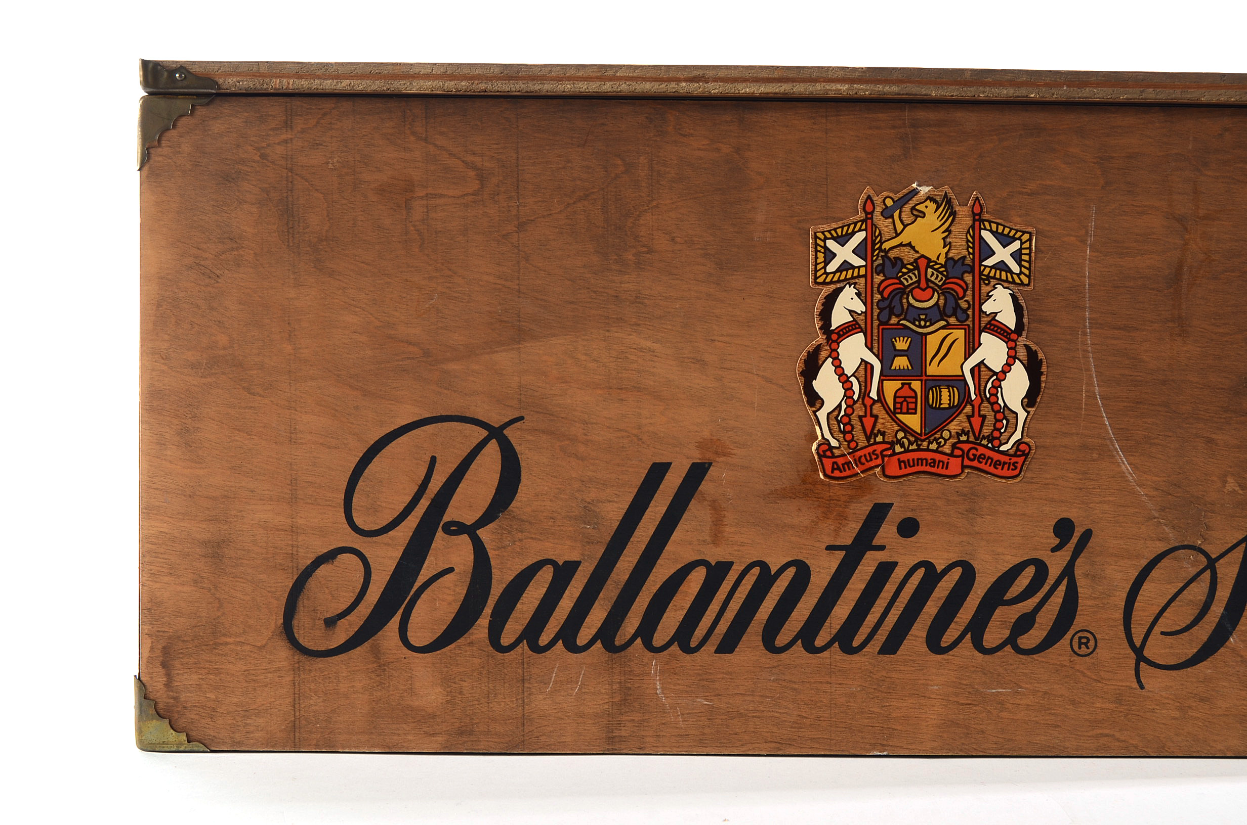 Ballantine's Scotch Wooden Box
