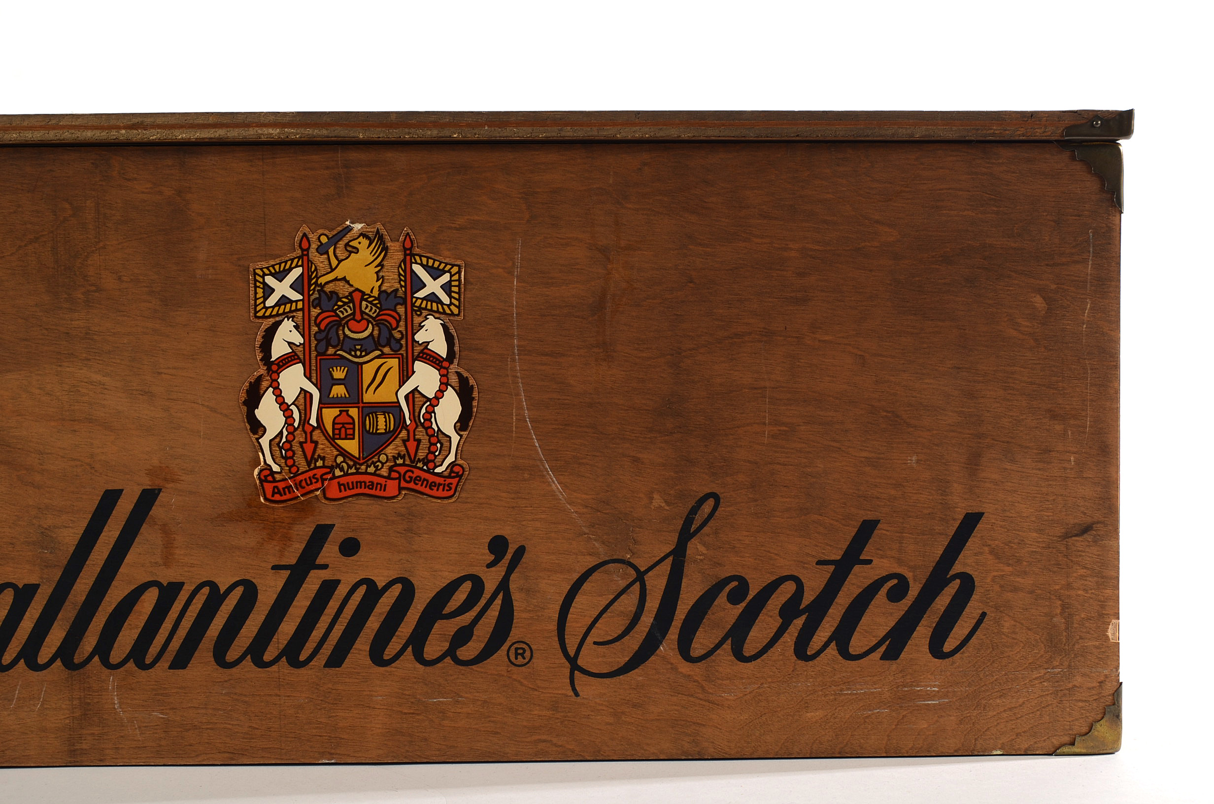 Ballantine's Scotch Wooden Box