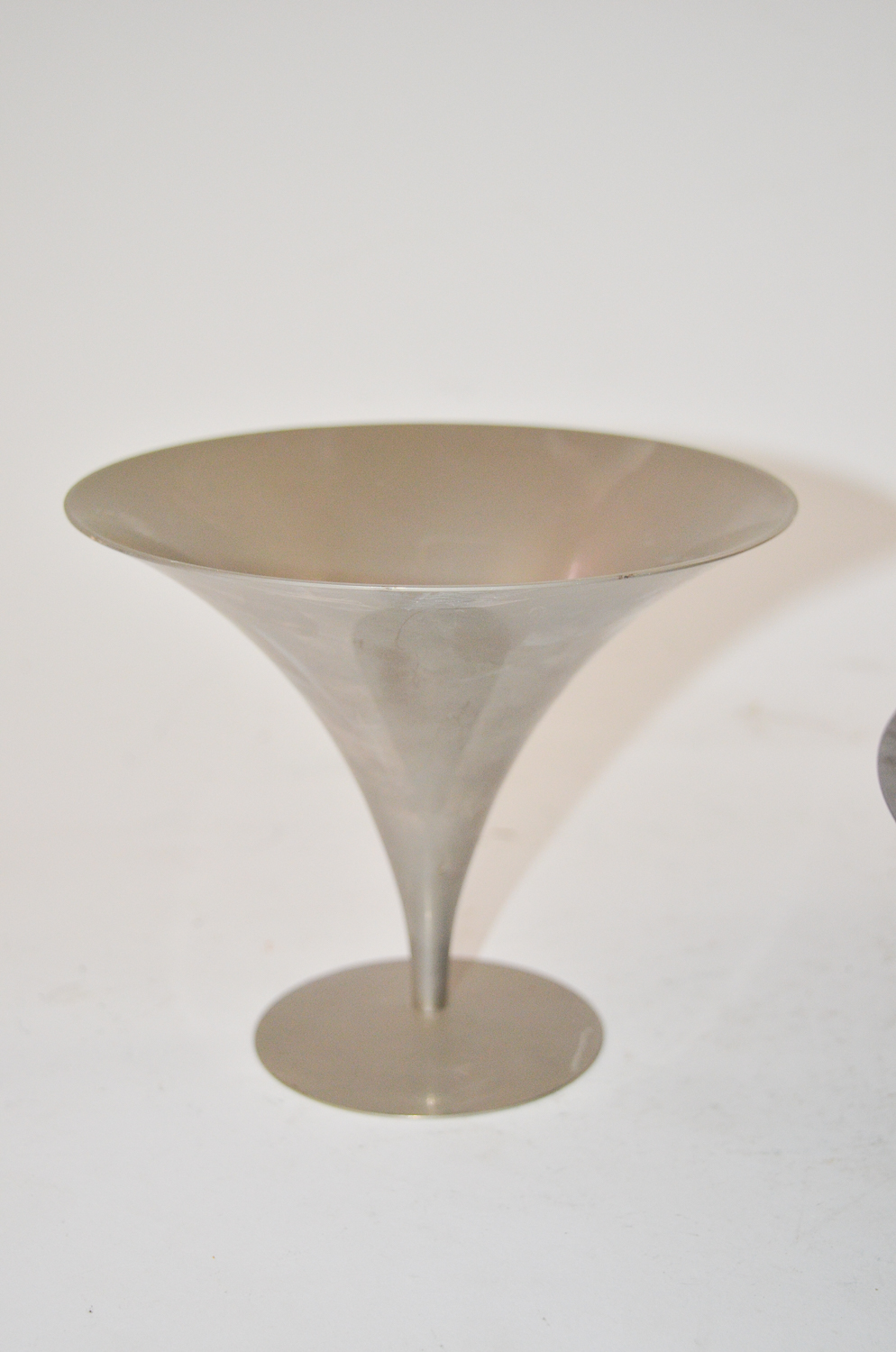 Art Deco Style Silver Plated Bowl & Footed Compote