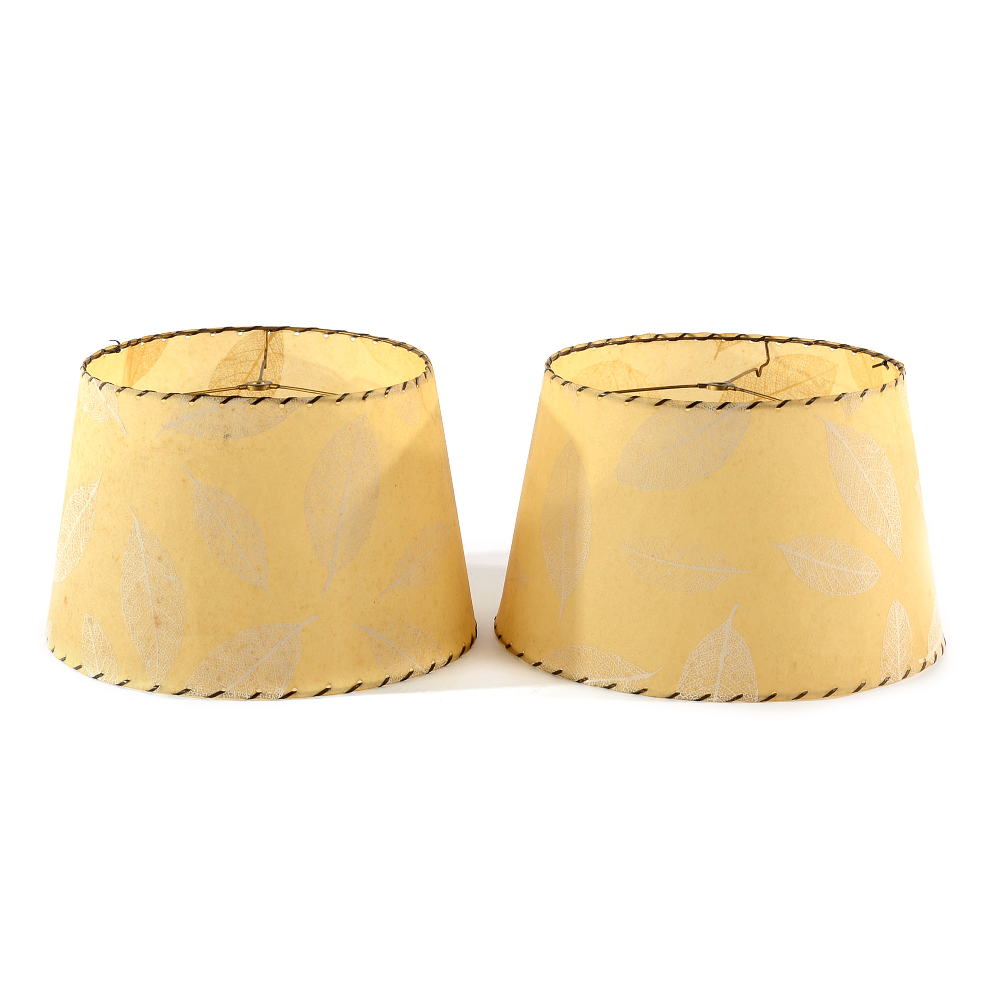 Vintage Fiberglass Lamp Shades