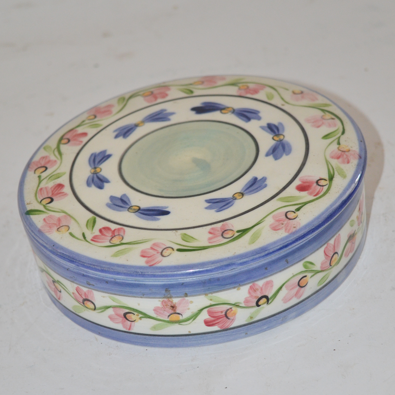 Handmade Israeli Porcelain Box