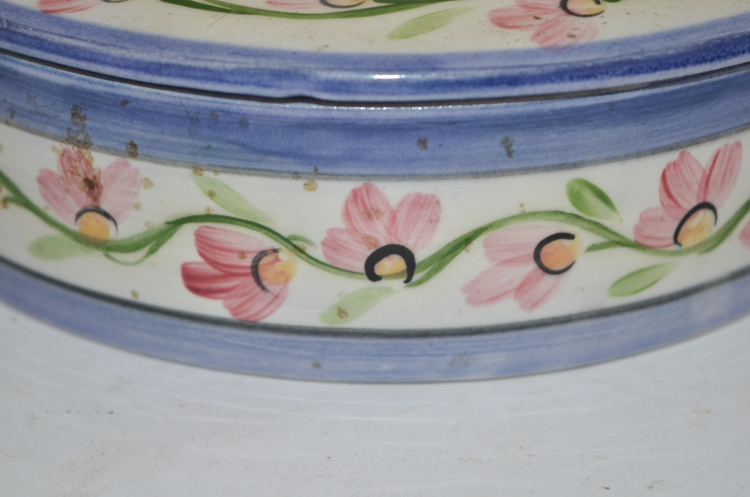 Handmade Israeli Porcelain Box