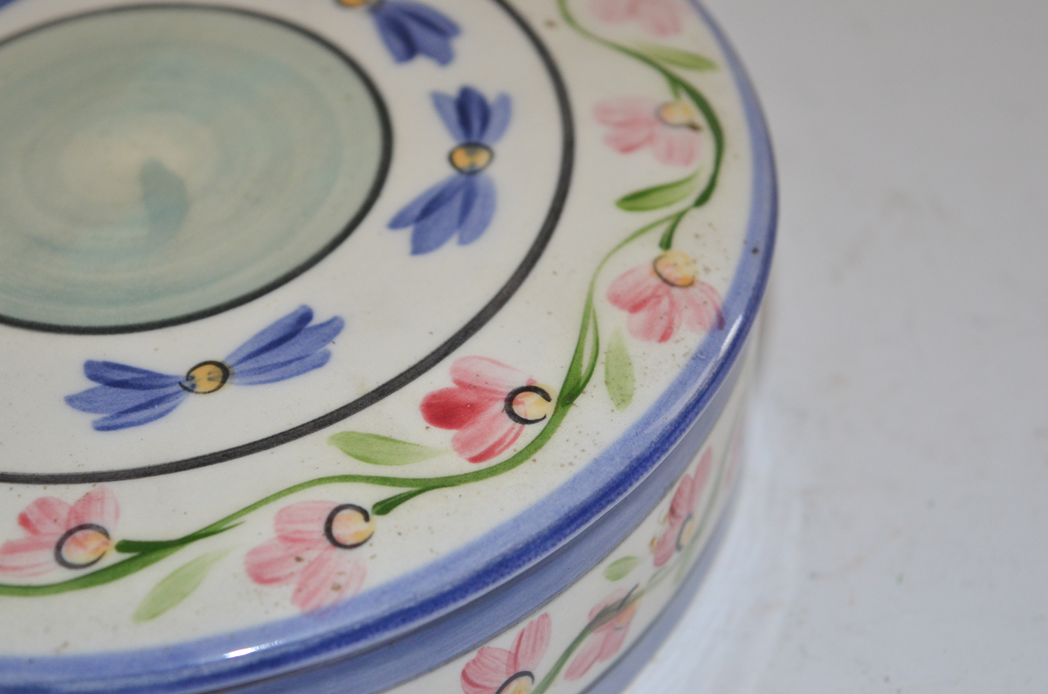 Handmade Israeli Porcelain Box