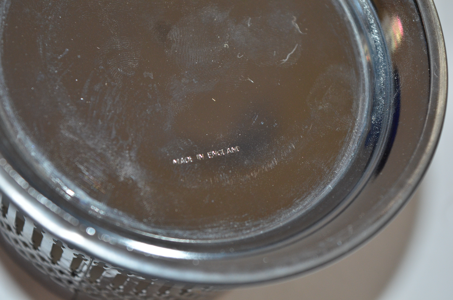 Cobalt Blue Glassware With Elephant Handle Console Bowl