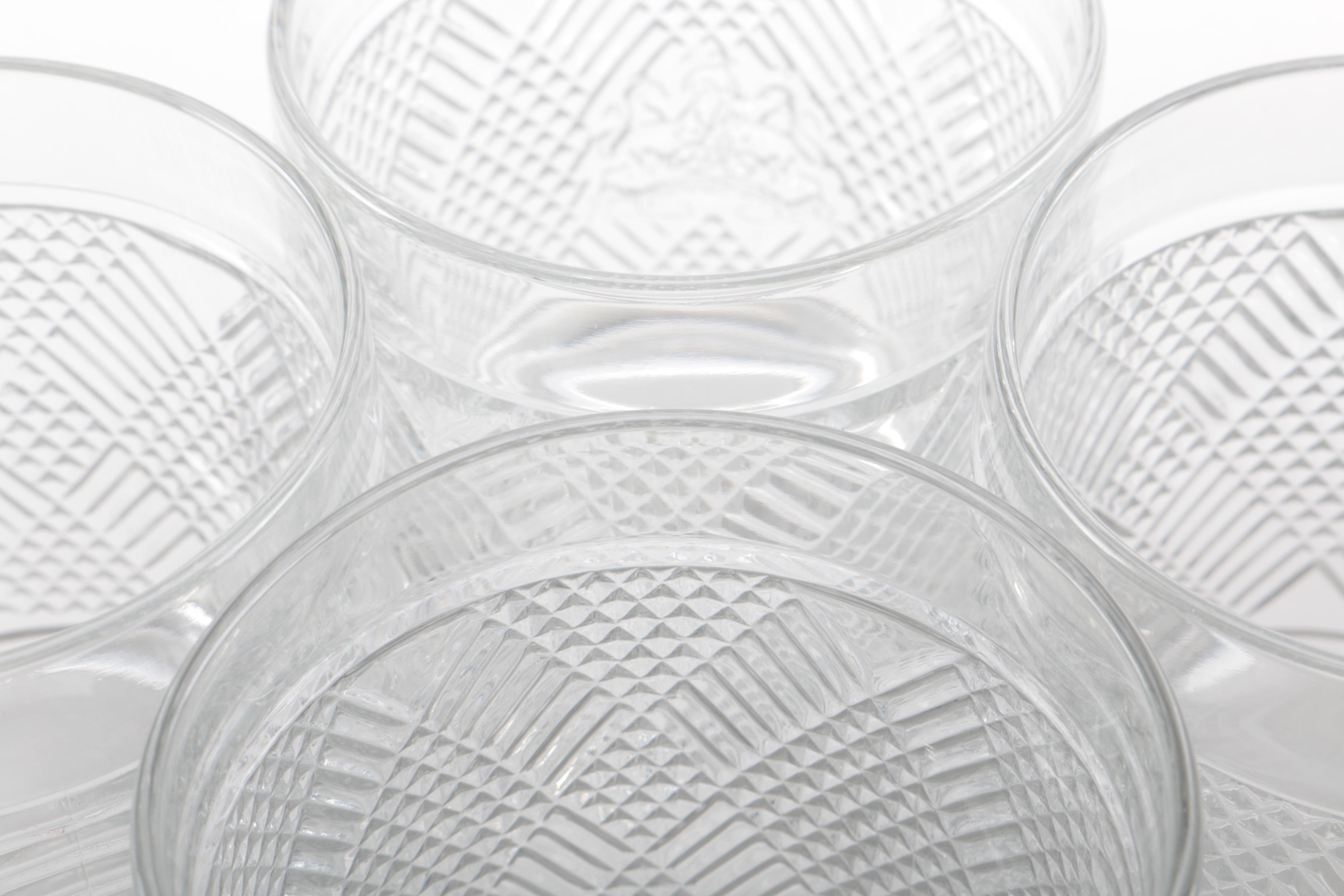 Ralph Lauren "Argyle" Crystal Old-Fashioned Glasses