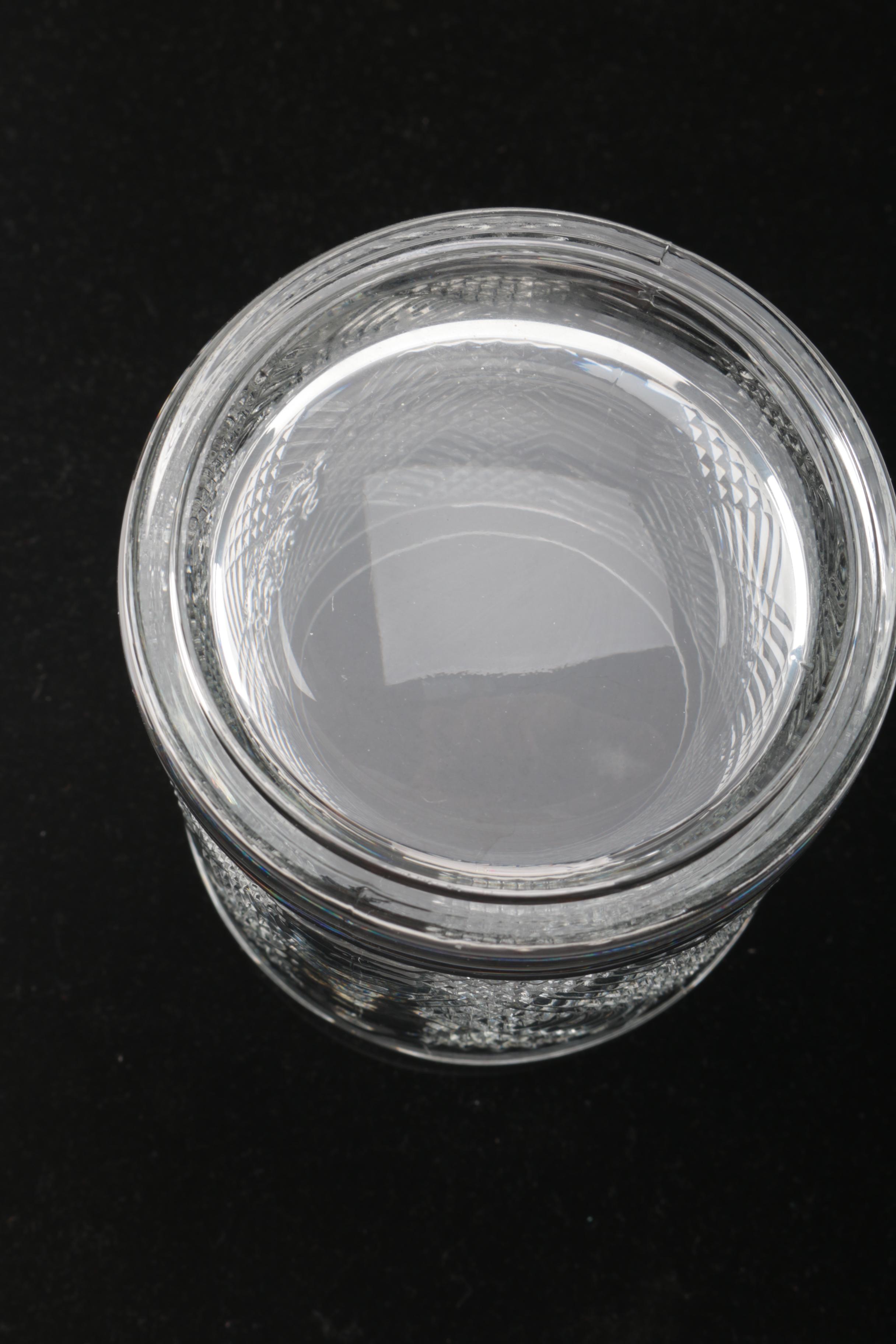 Ralph Lauren "Argyle" Crystal Old-Fashioned Glasses