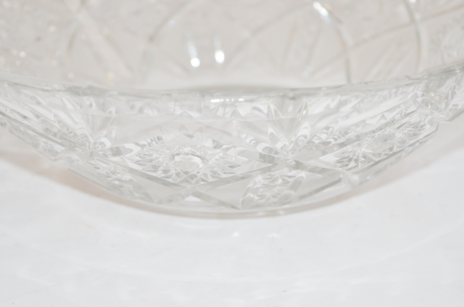 Collection of Antique Cut Glass Serevware