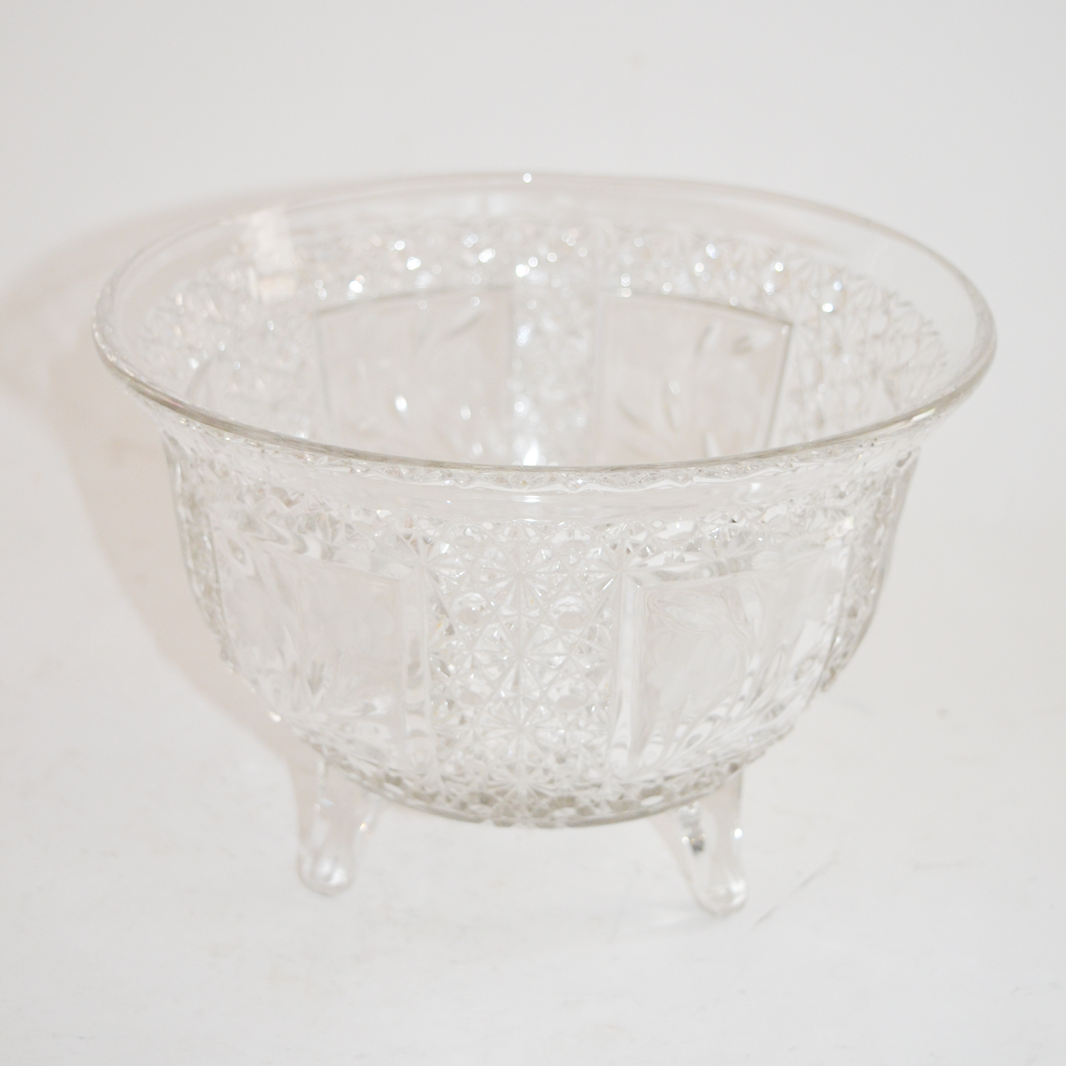 Collection of Antique Cut Glass Serevware