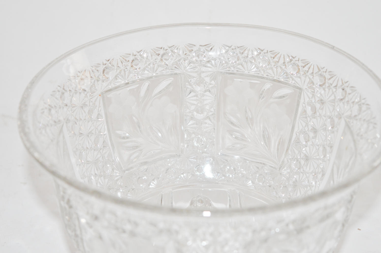 Collection of Antique Cut Glass Serevware