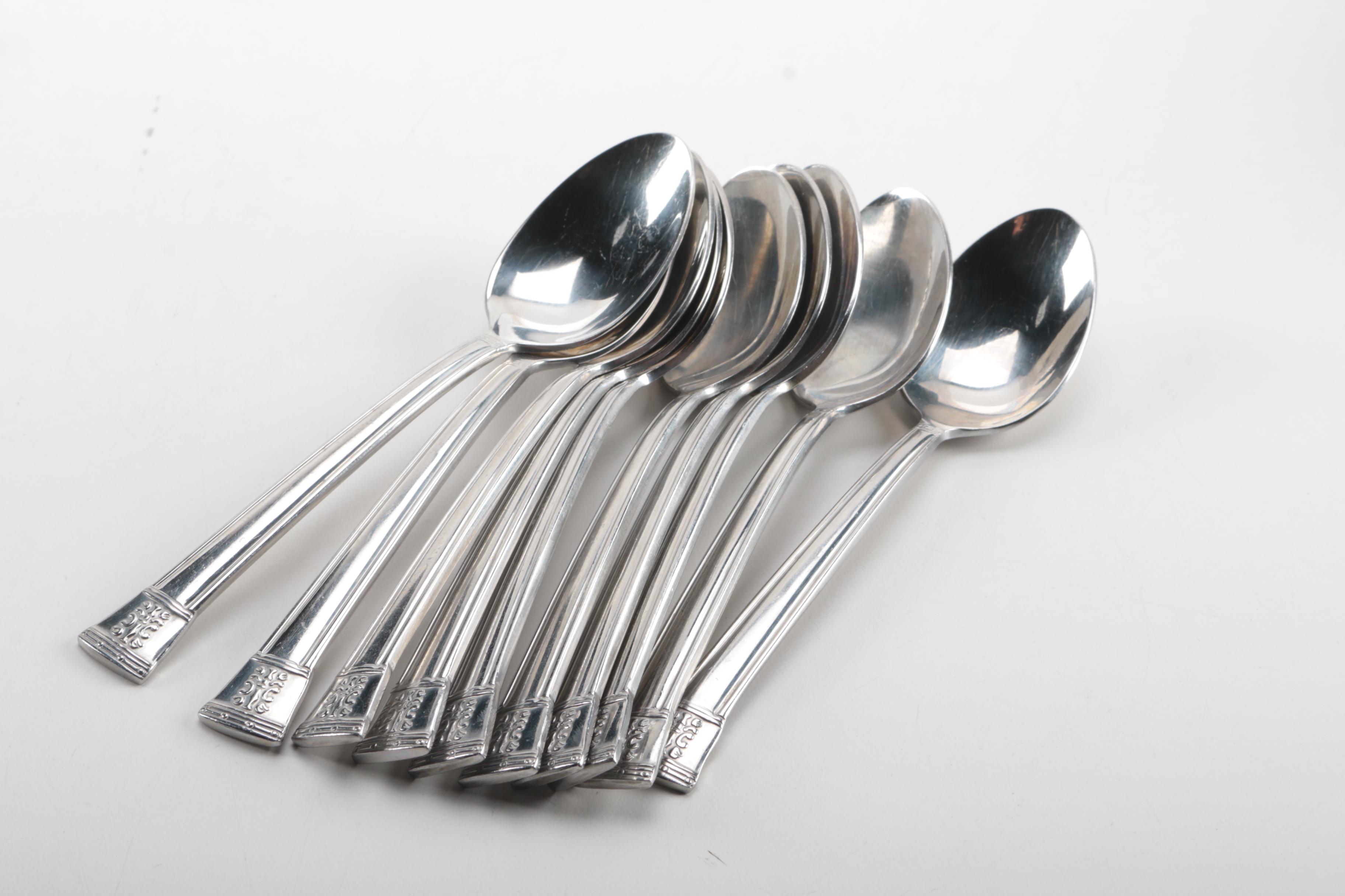 Wallace "Neo Classic" Stainless Steel Flatware Set
