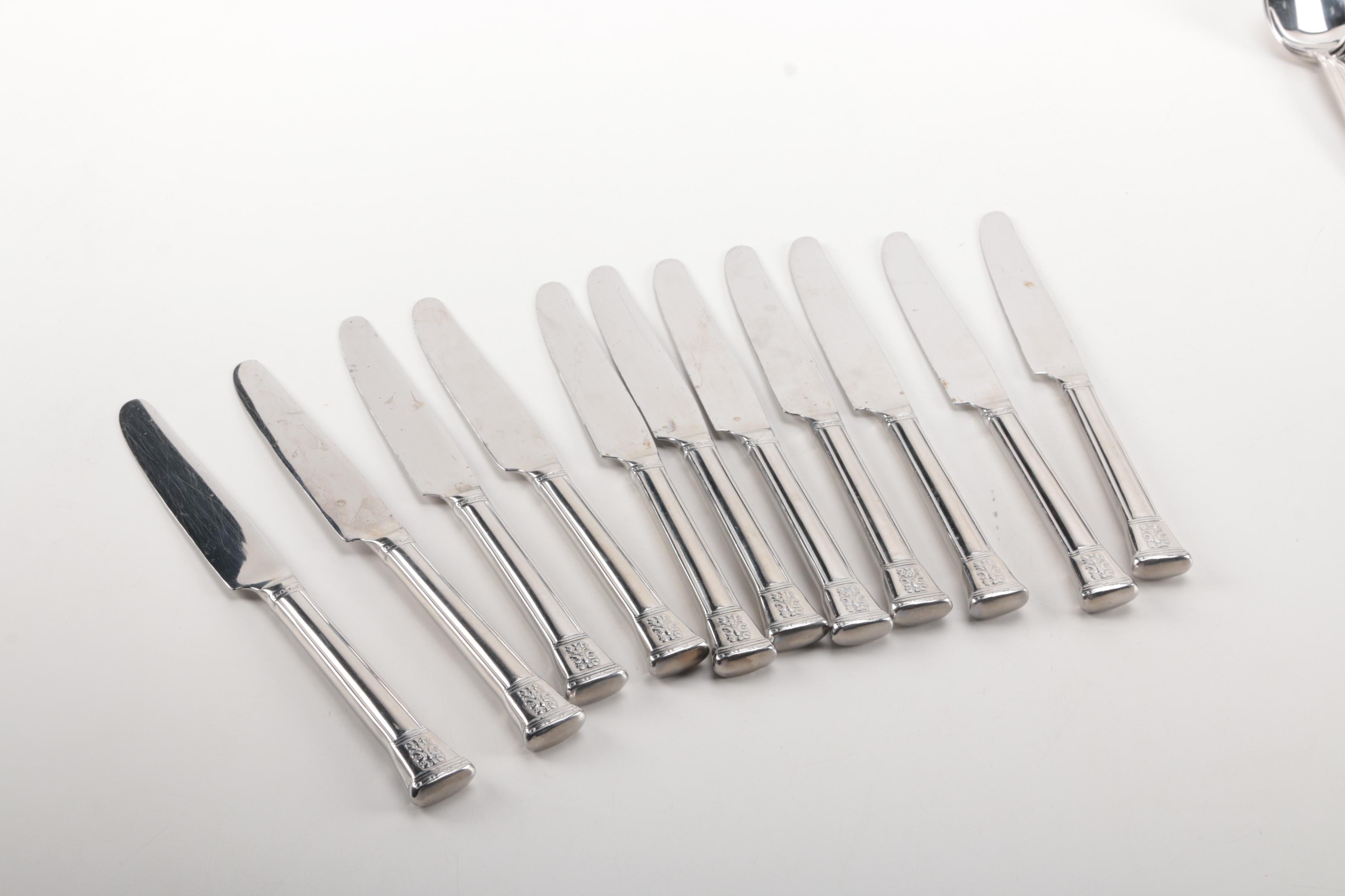 Wallace "Neo Classic" Stainless Steel Flatware Set