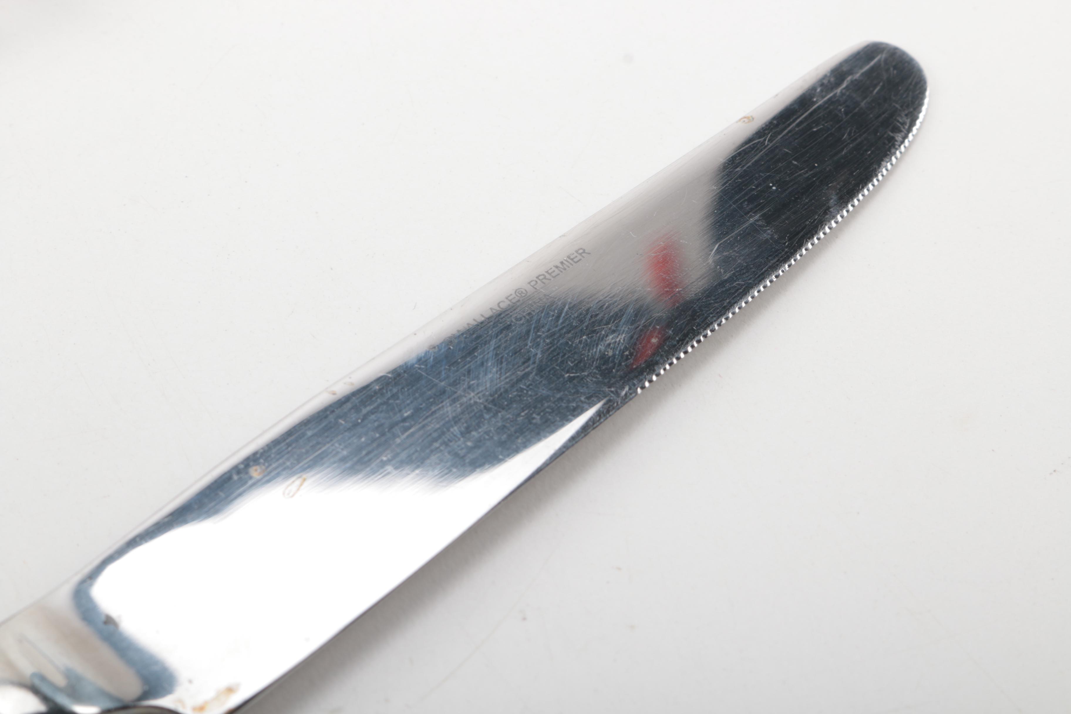 Wallace "Neo Classic" Stainless Steel Flatware Set