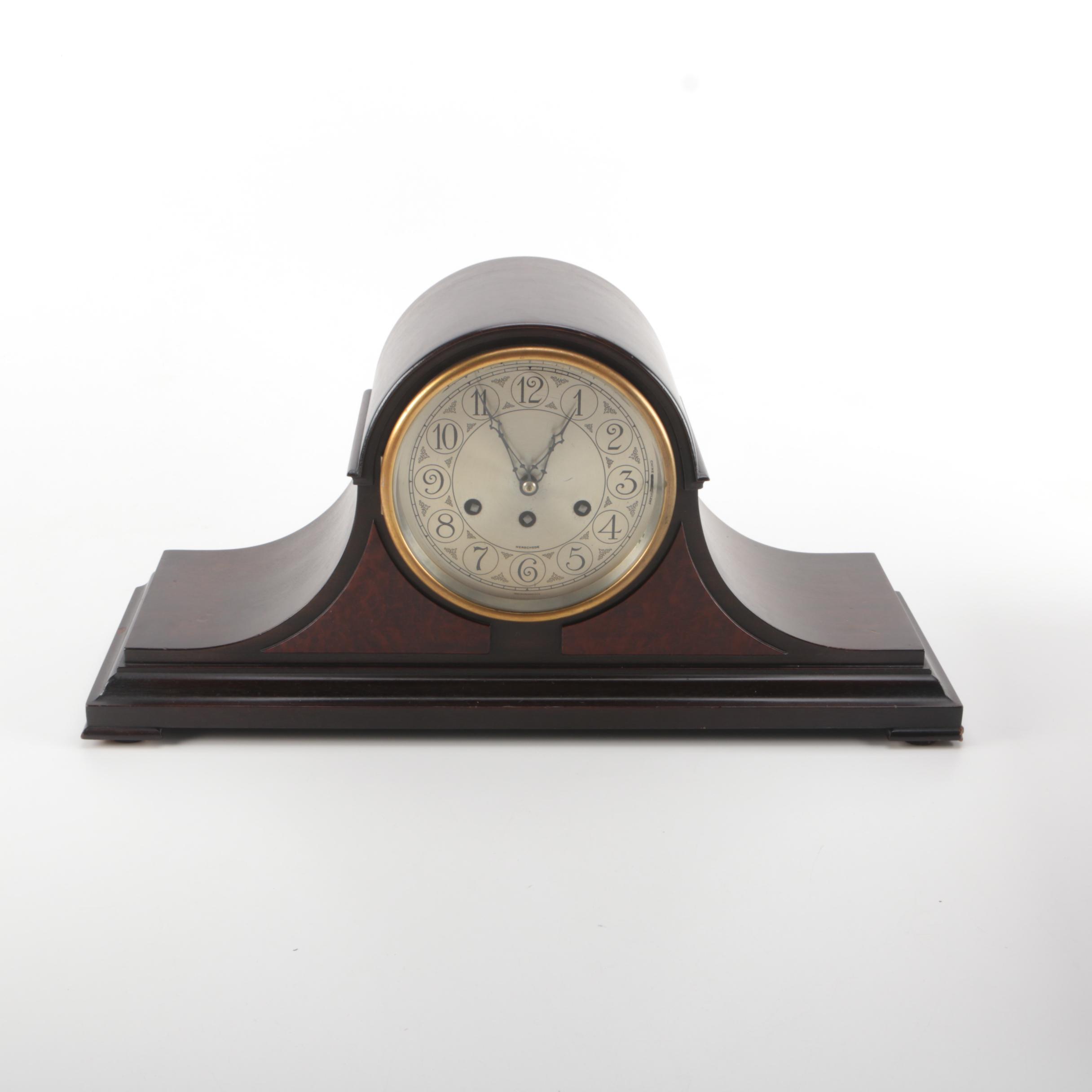 Herschede Wood Frame Desk Clock