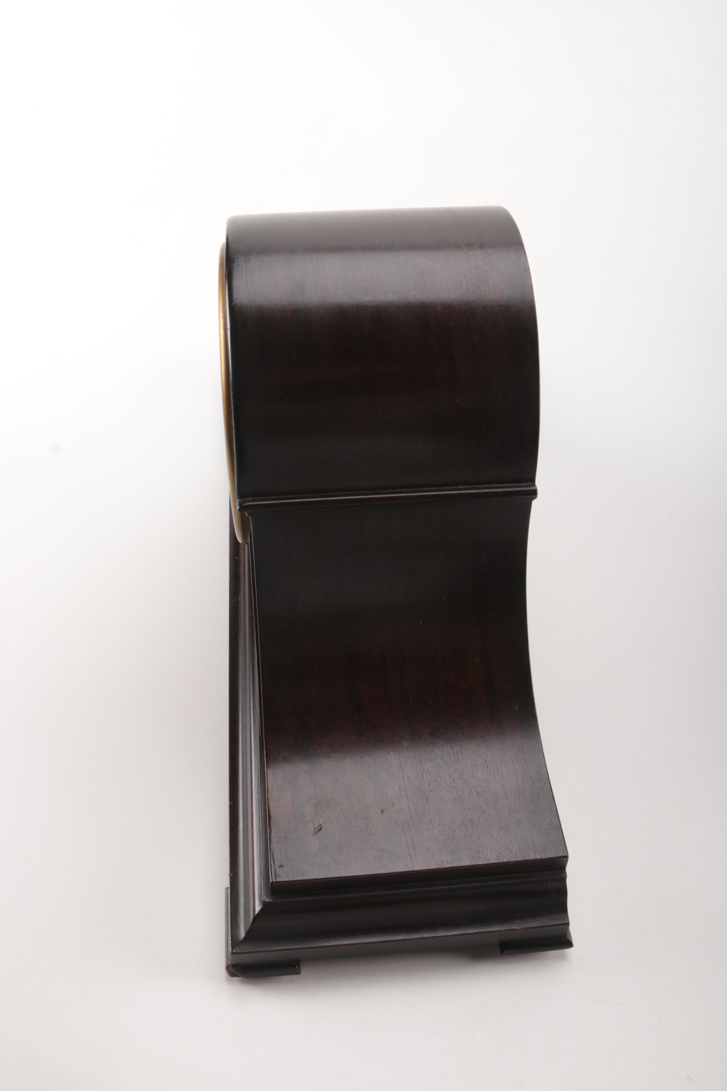 Herschede Wood Frame Desk Clock