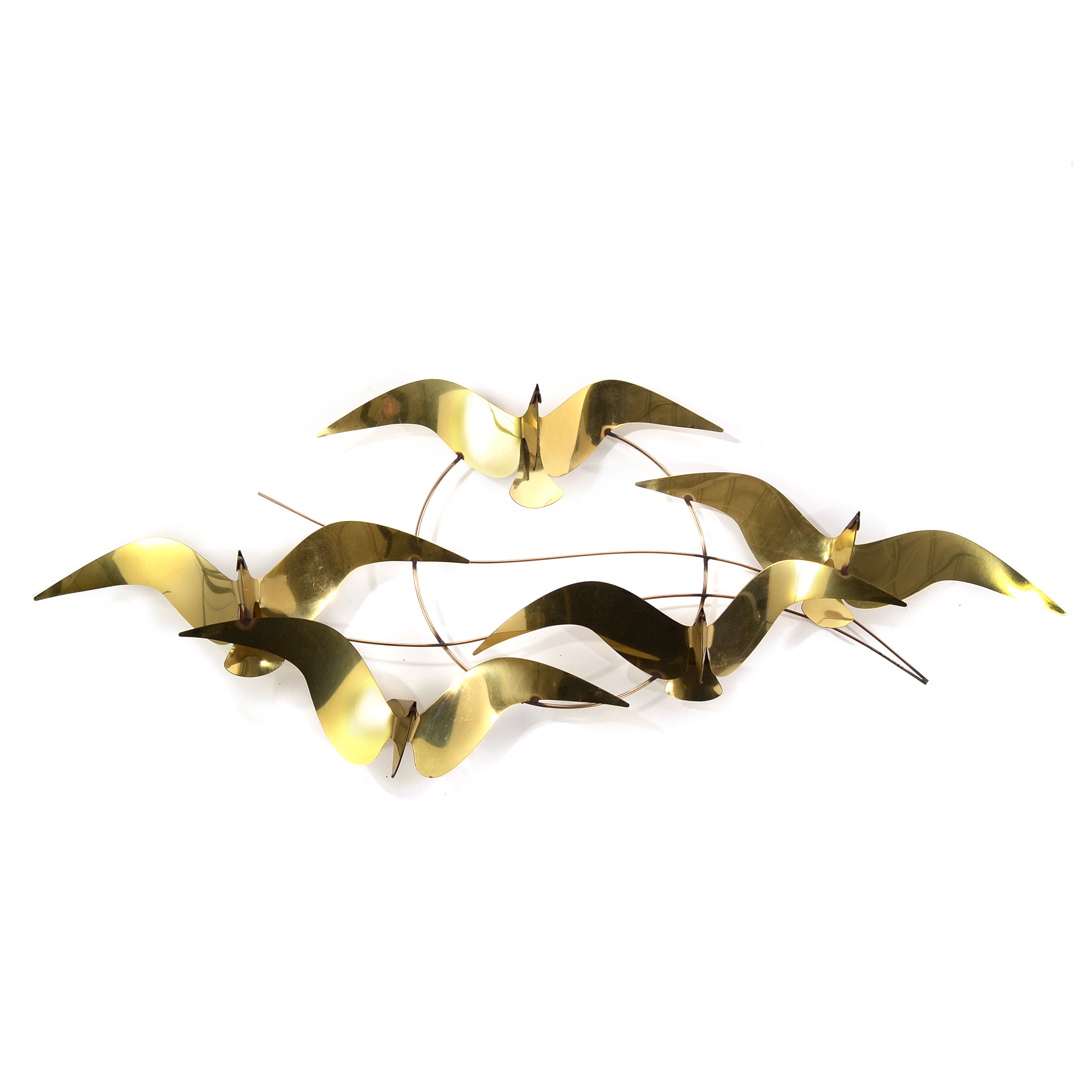 Curtis Jere Flock of Gulls Sculpture