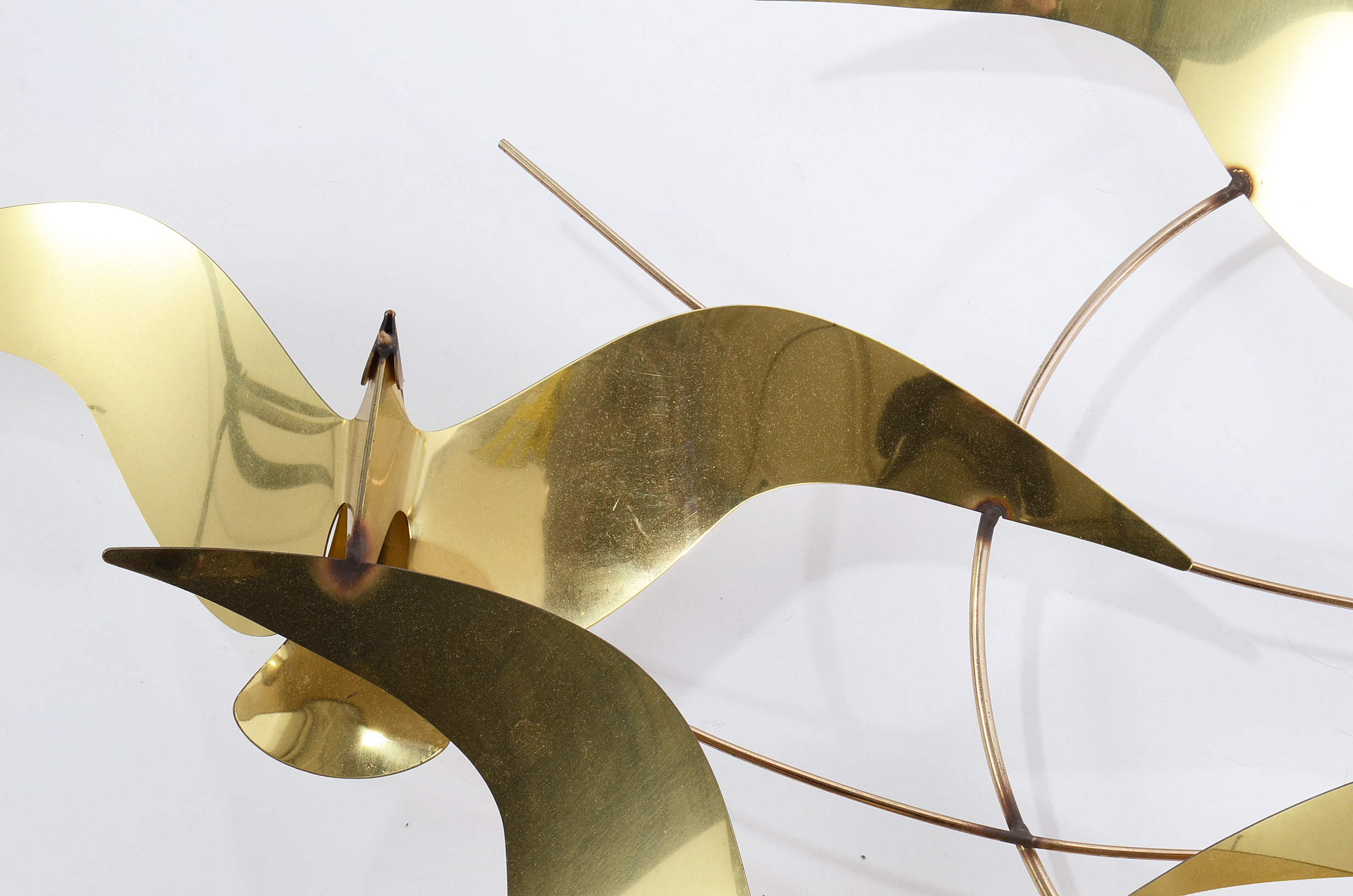 Curtis Jere Flock of Gulls Sculpture