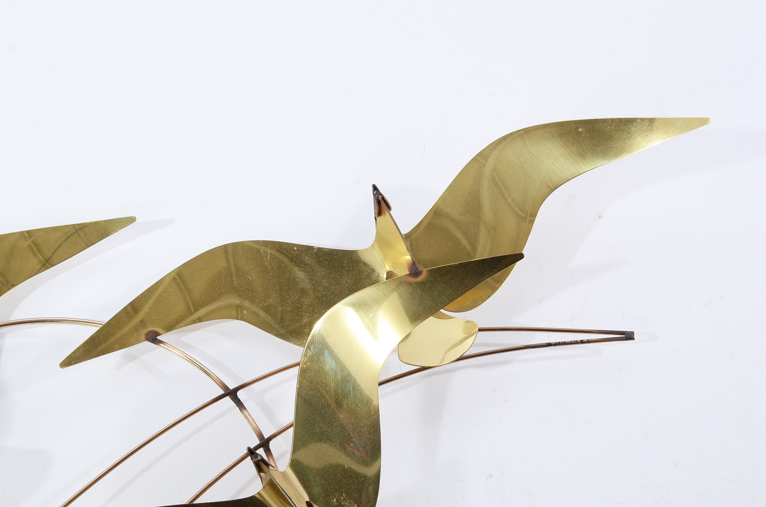 Curtis Jere Flock of Gulls Sculpture