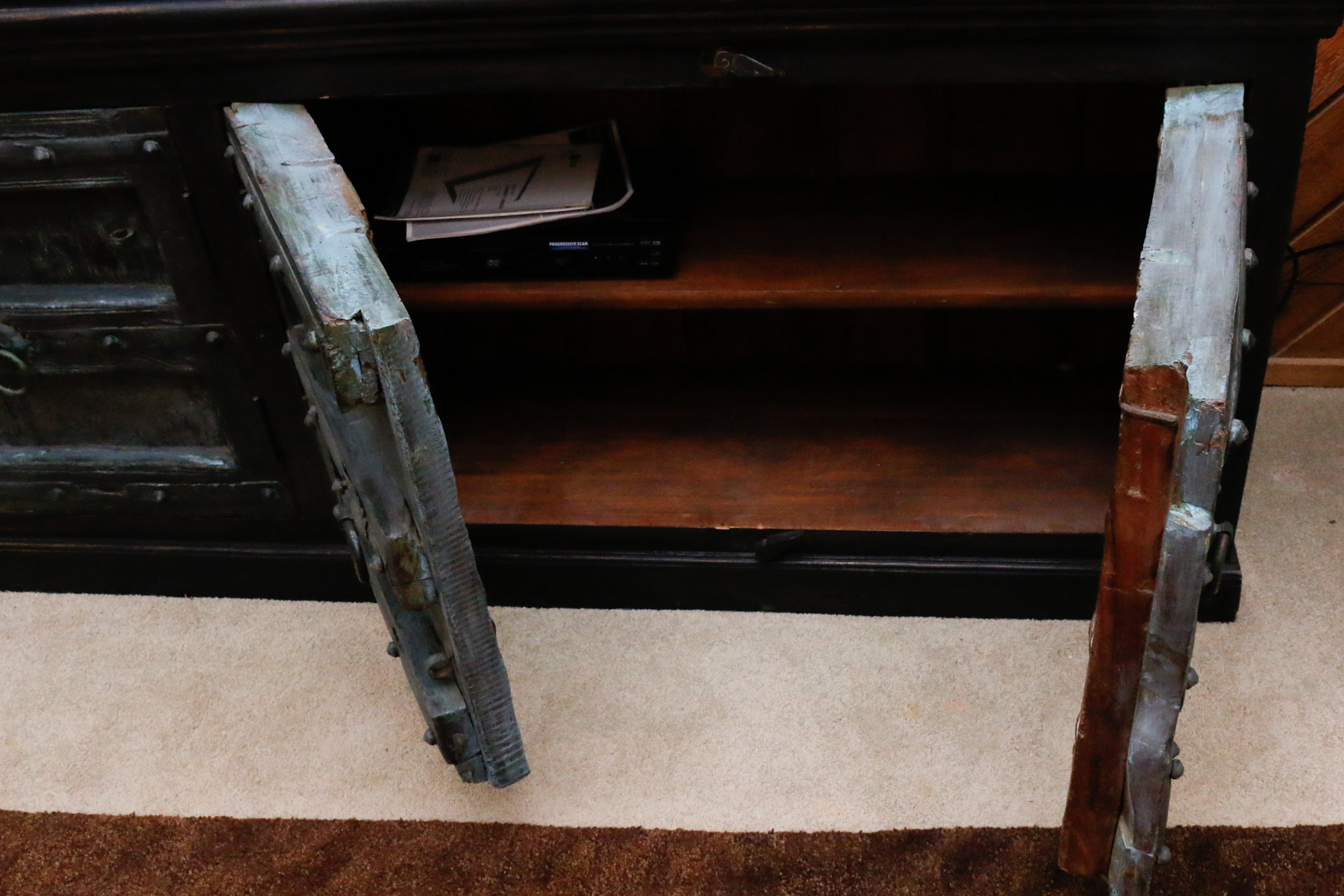 The Arrangement Western Interiors Wooden Entertainment Chest