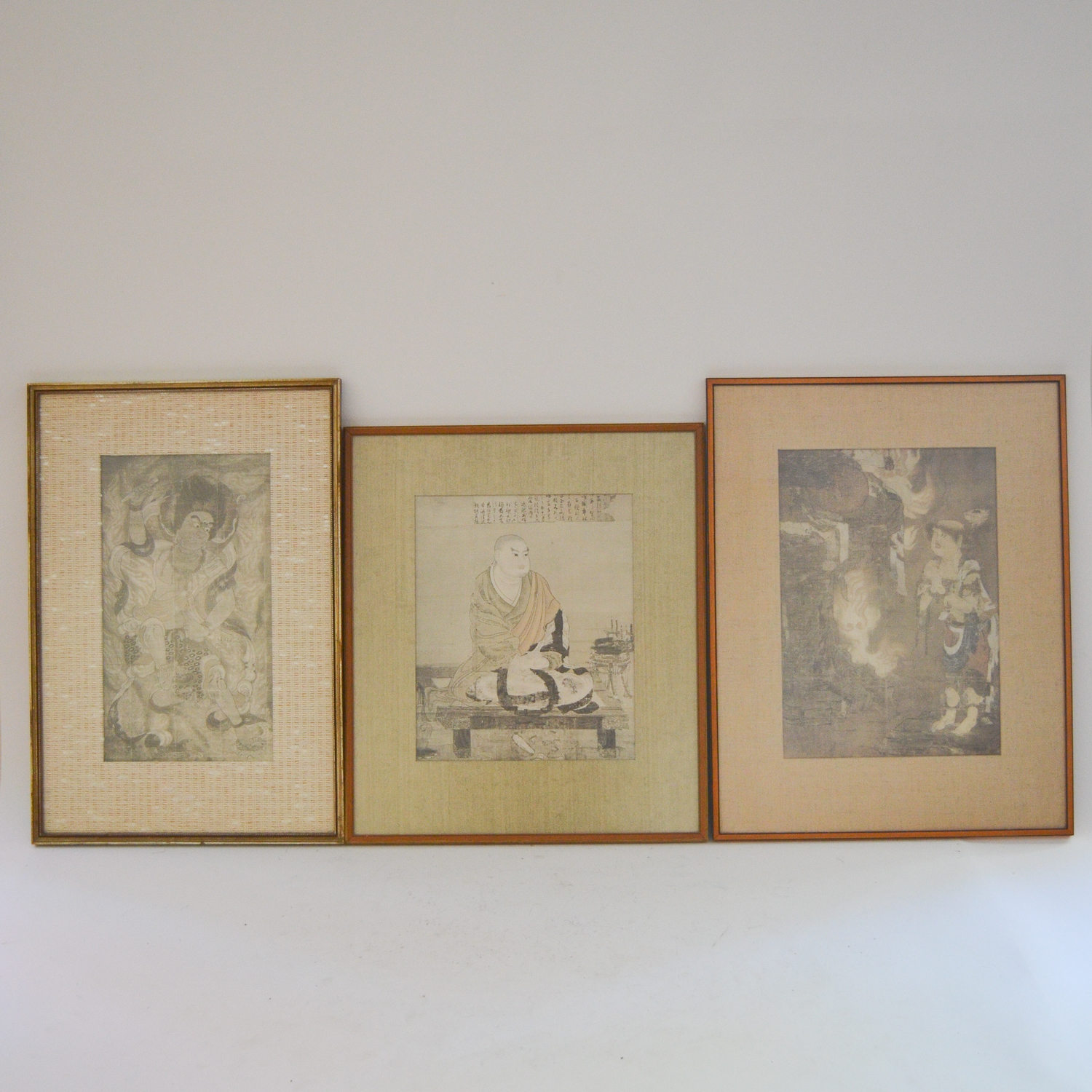 Offset Lithographs of East Asian Figures