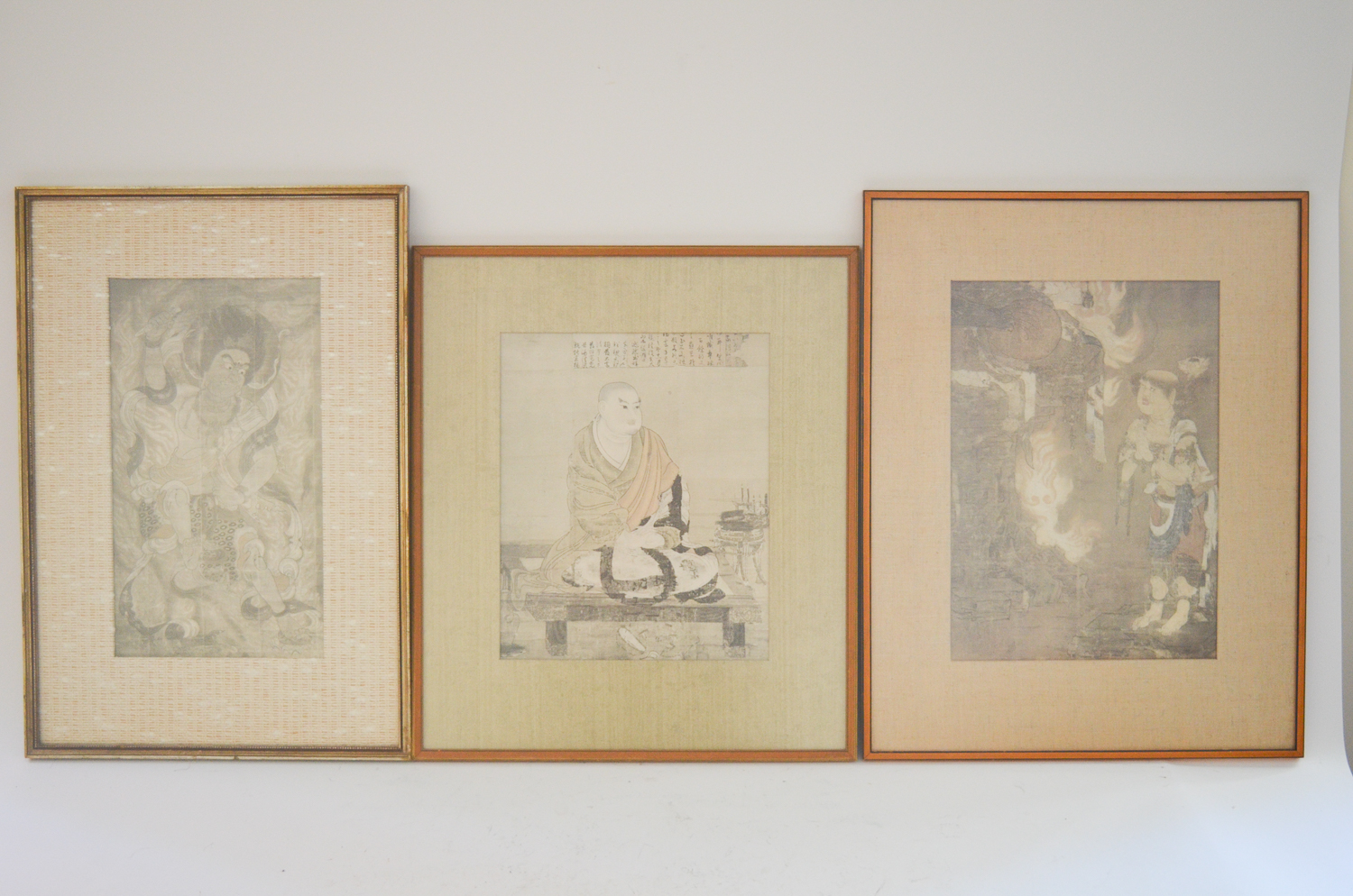 Offset Lithographs of East Asian Figures