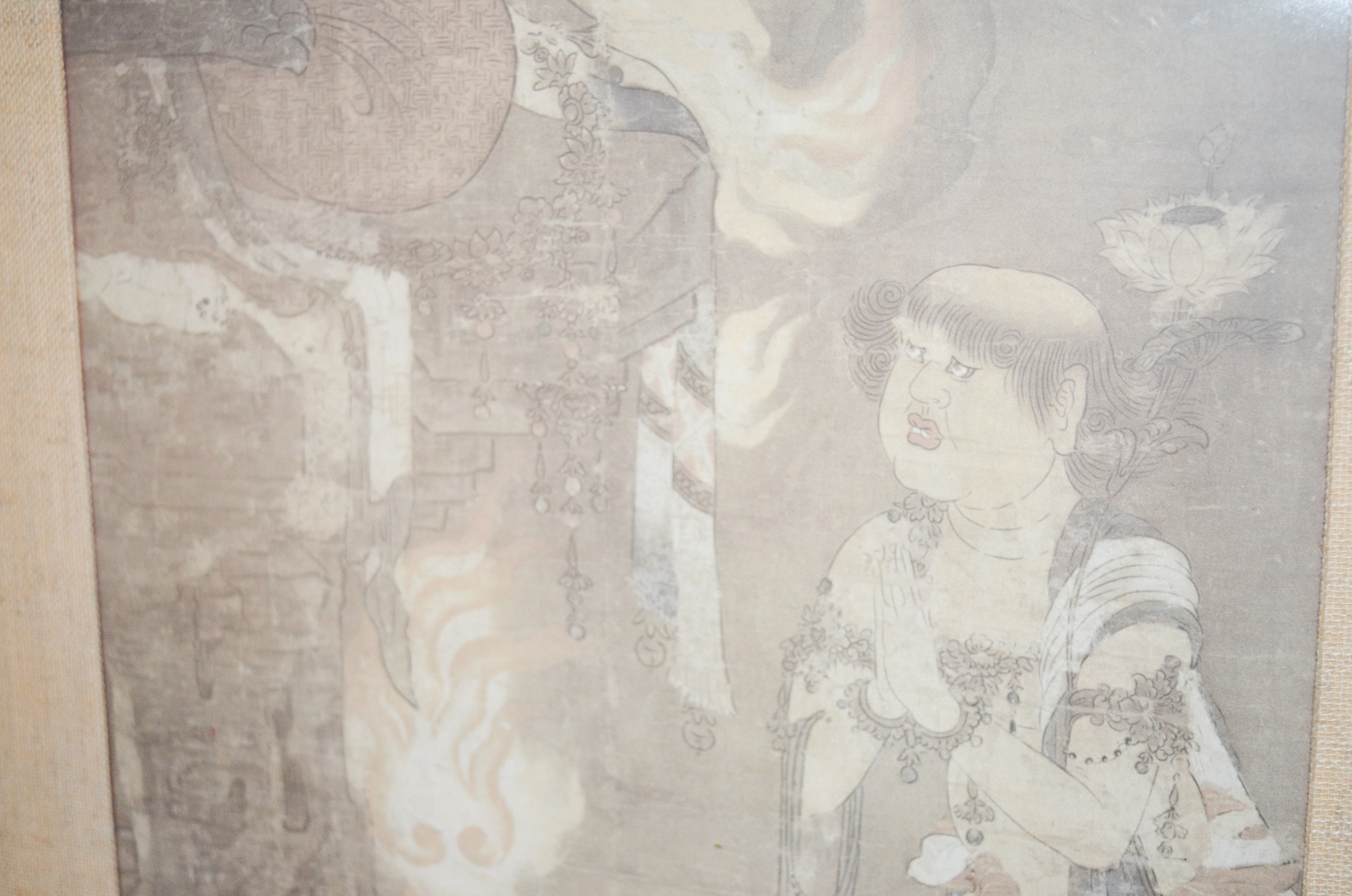 Offset Lithographs of East Asian Figures