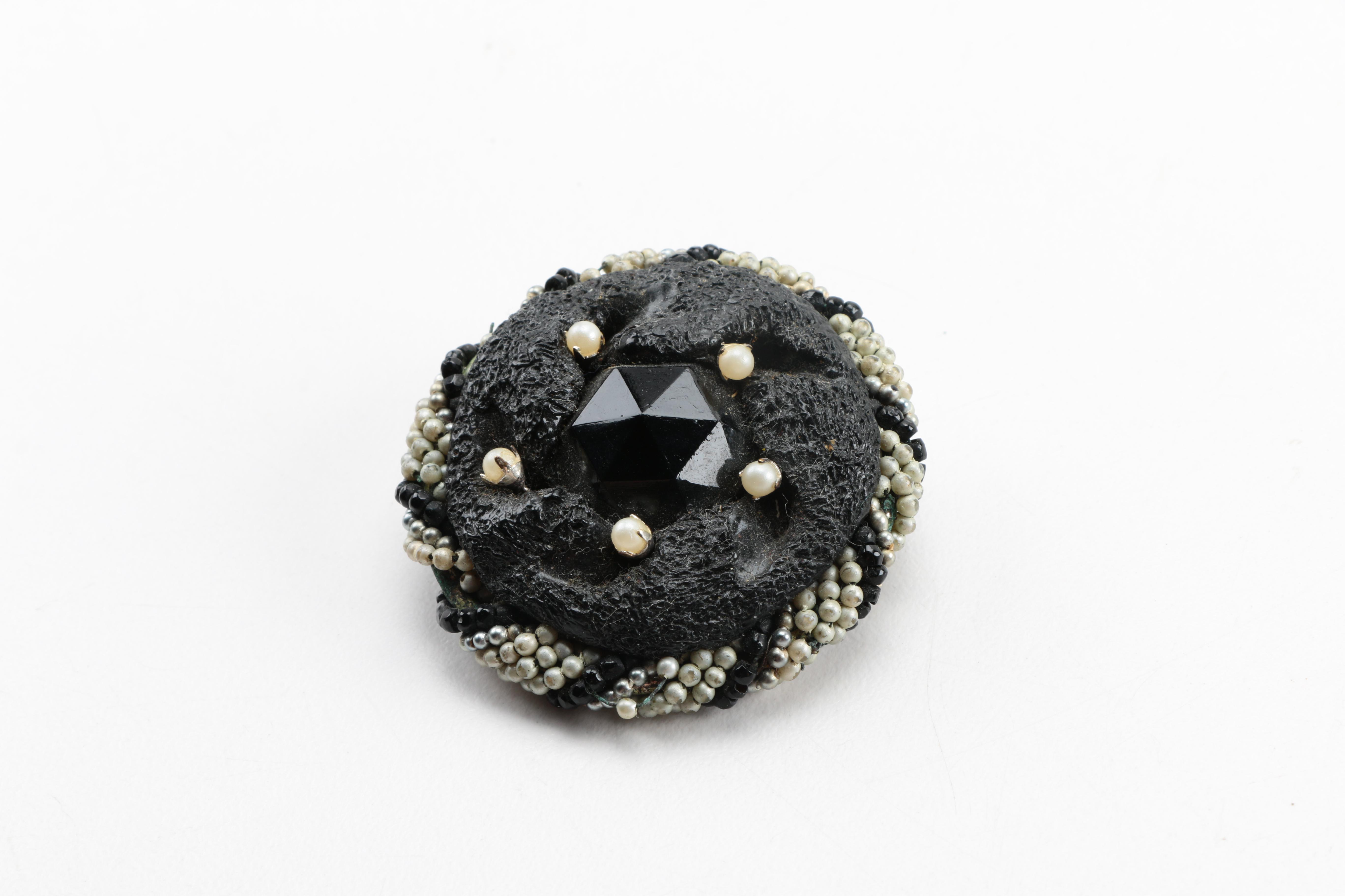 Vintage Miriam Haskell Jewelry Including Milk Glass