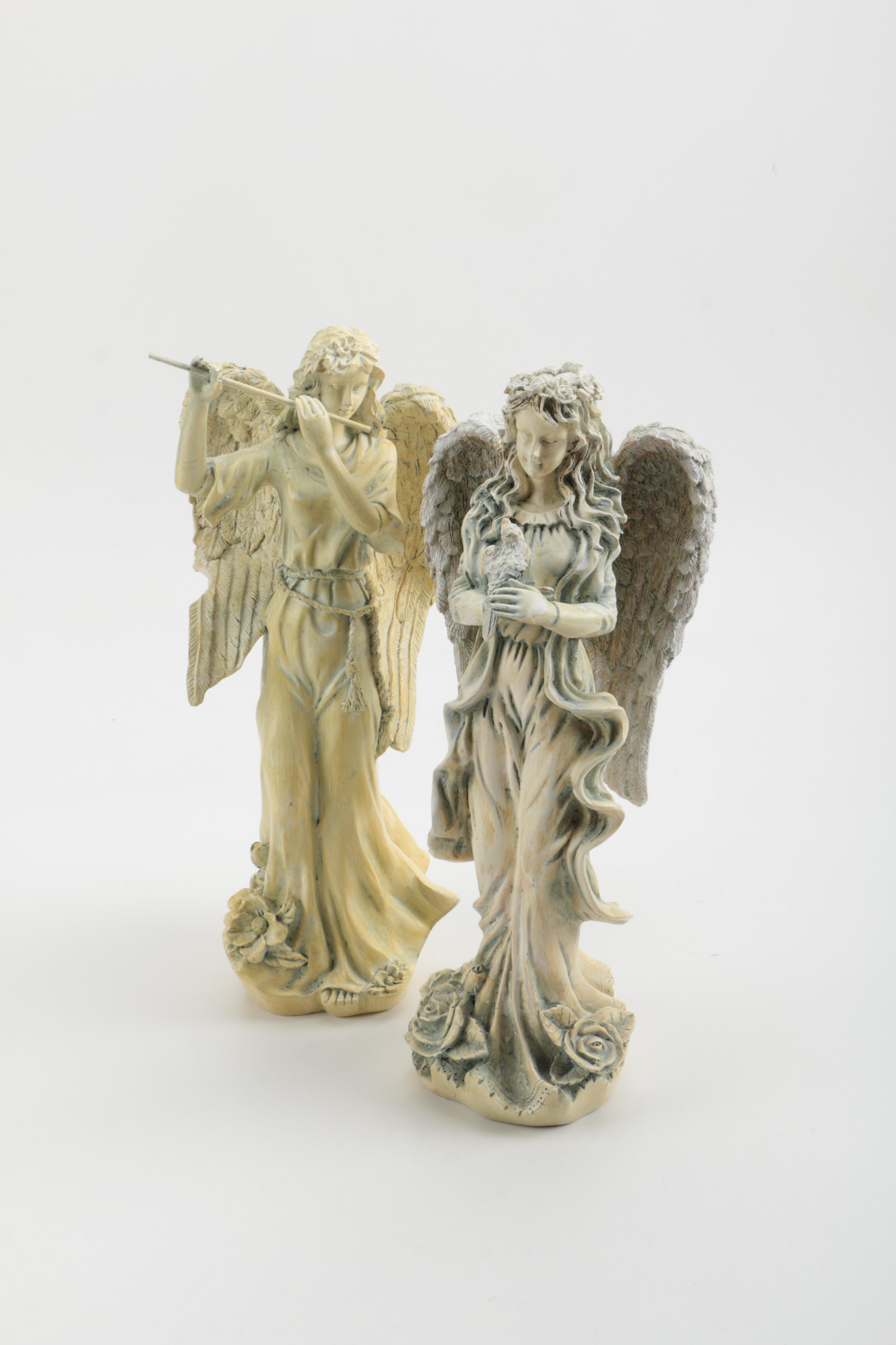 Pair of Angel Figurines