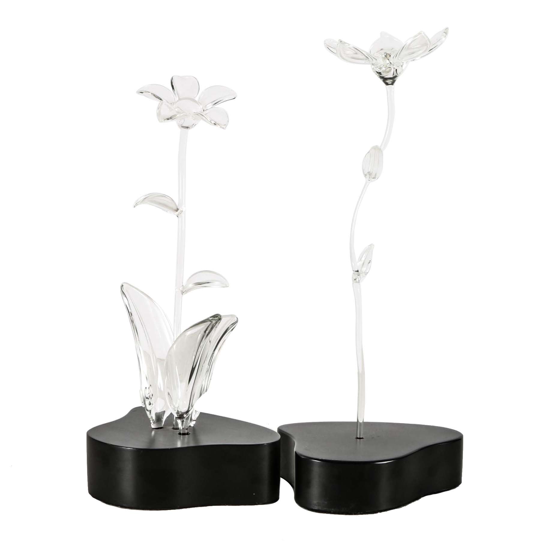 Frabel Studios Floral Glass Sculptures