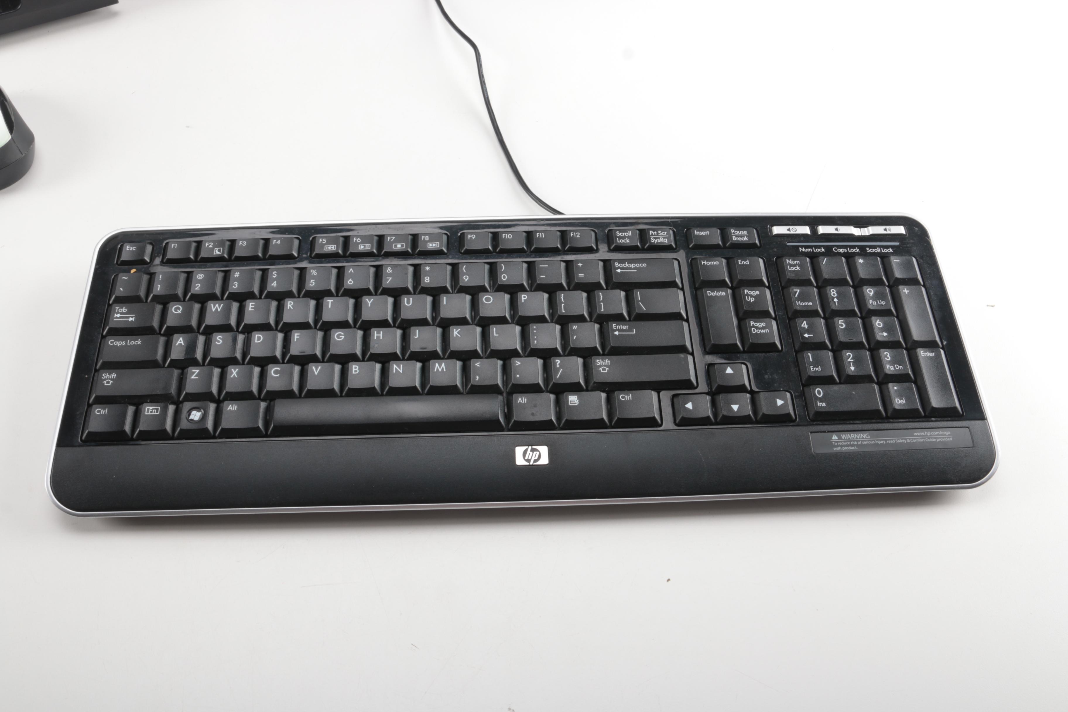 HP Desktop Computer, Printer and Acecessories