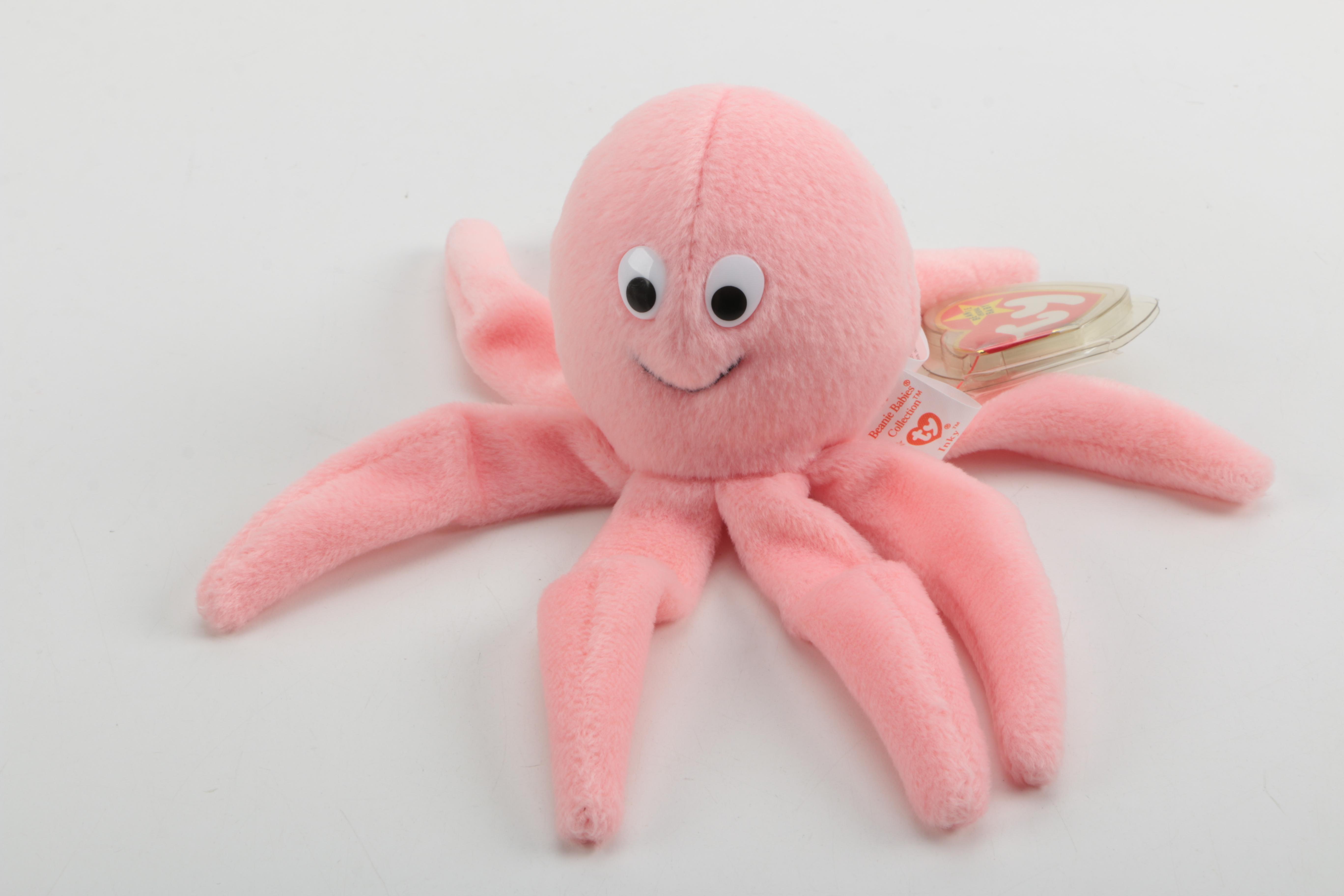 TY Beanie Babies Including Official Club Platinum Edition