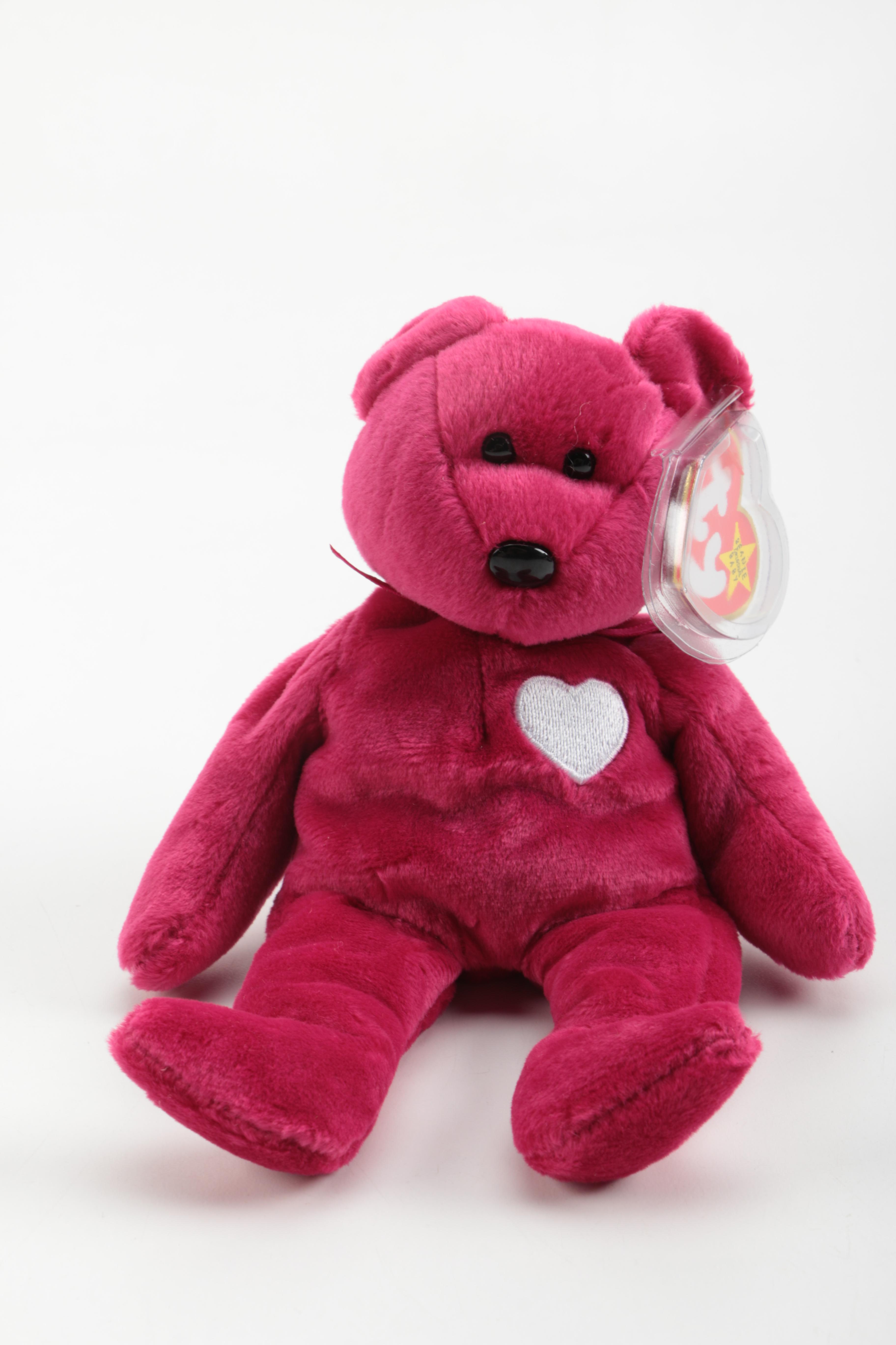 TY Beanie Babies Including Official Club Platinum Edition