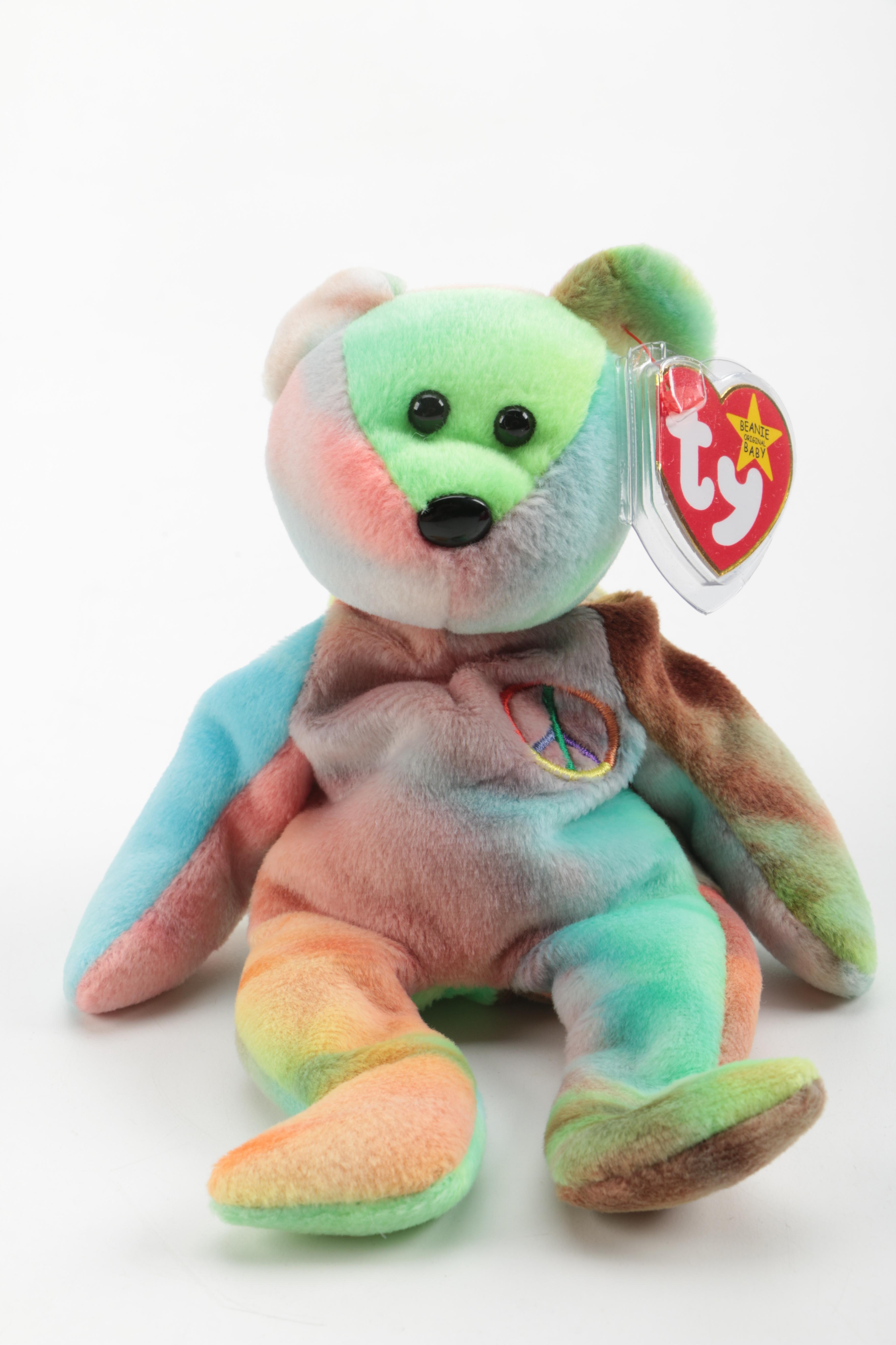 TY Beanie Babies Including Official Club Platinum Edition