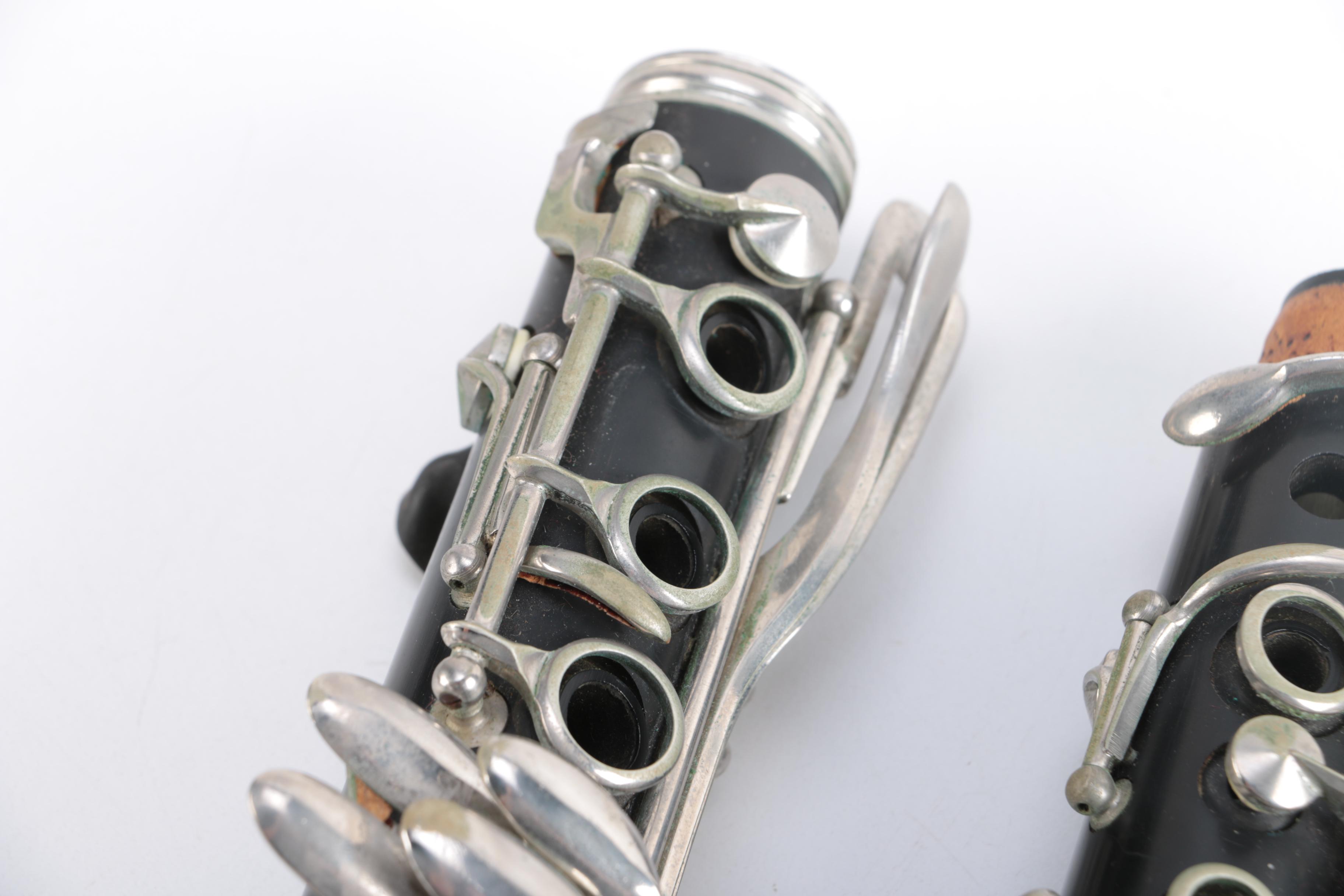 Vintage R.M. R. Malerne Paris B Flat Clarinet With Case