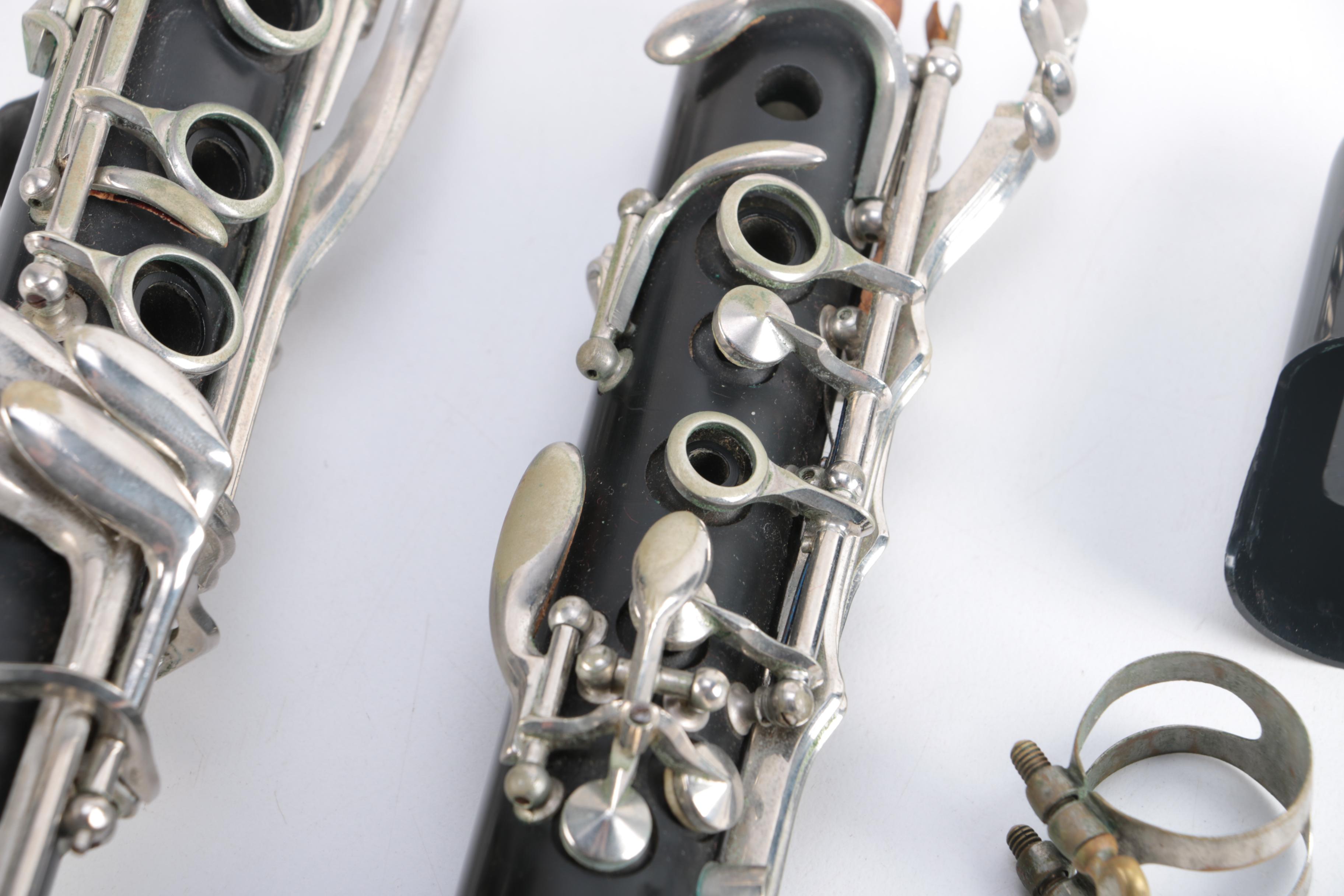 Vintage R.M. R. Malerne Paris B Flat Clarinet With Case