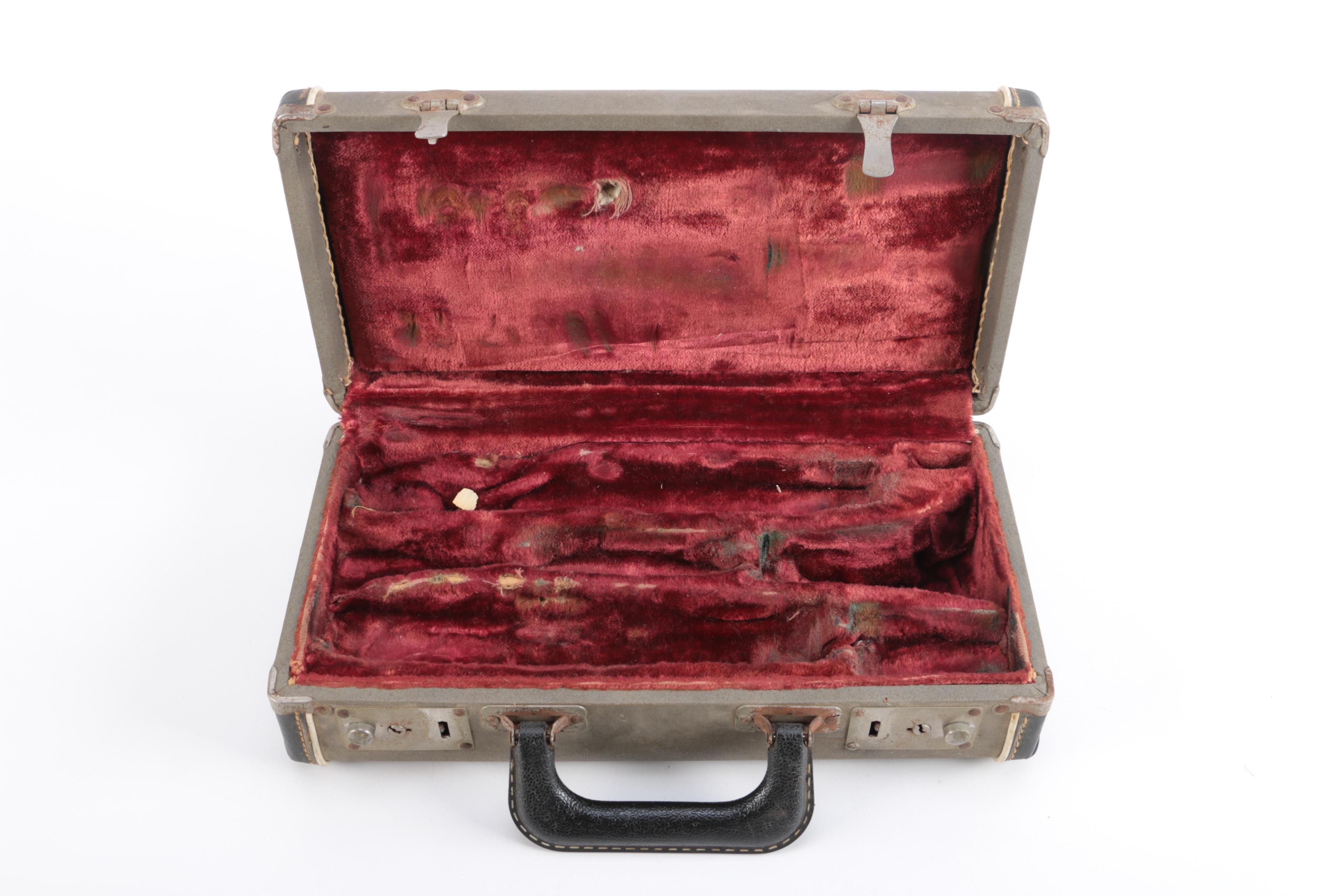 Vintage R.M. R. Malerne Paris B Flat Clarinet With Case