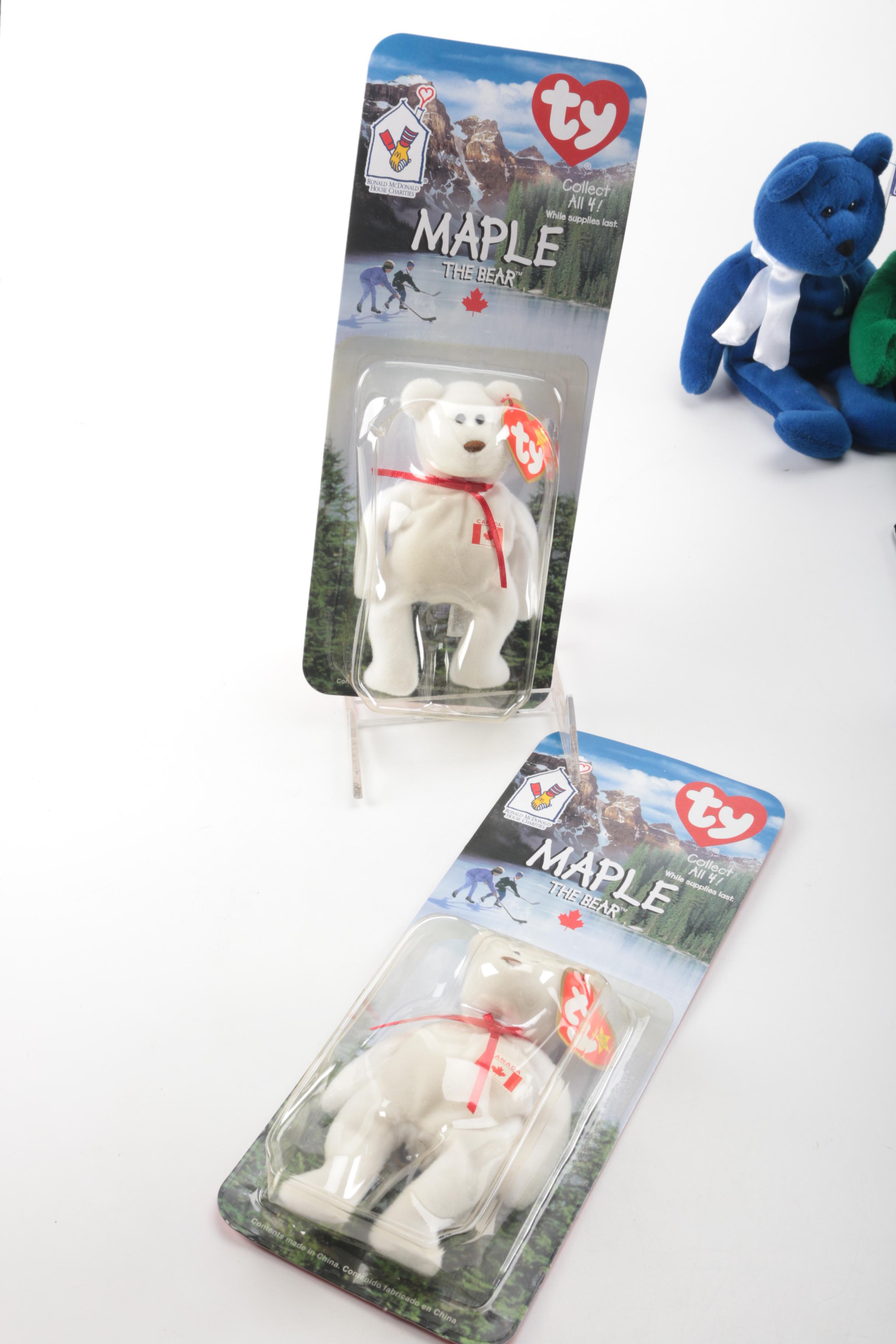 Beanie Babies and Limited Treasures Collectible Bears