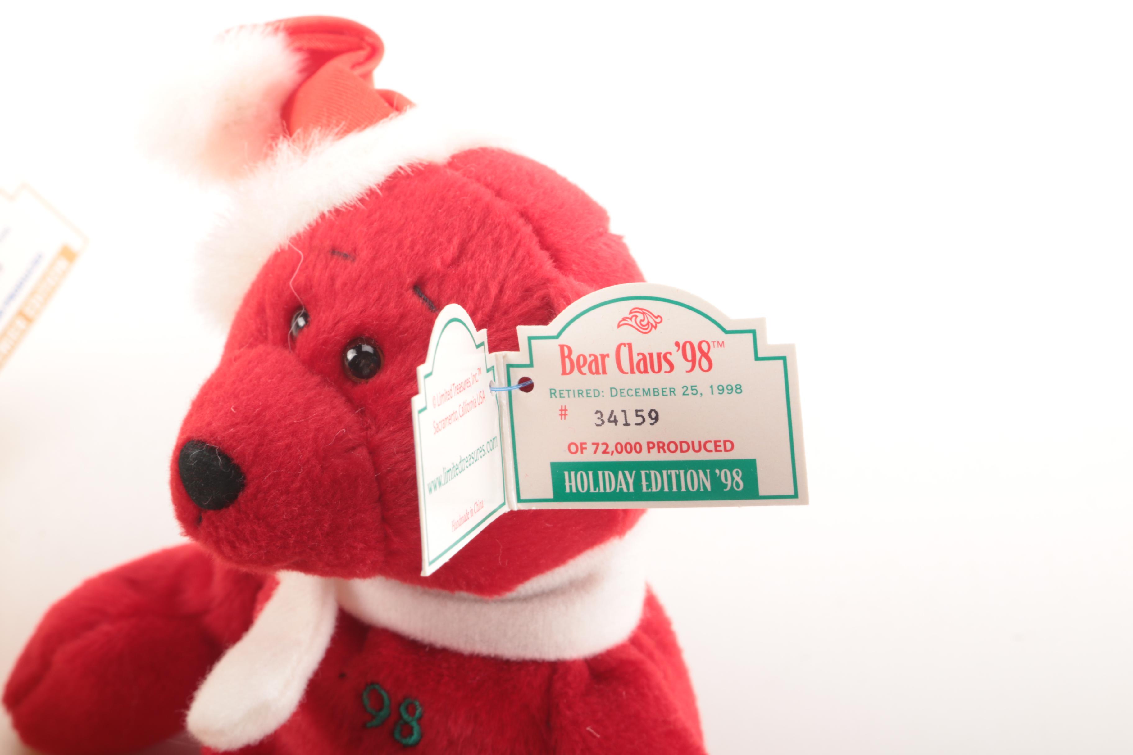 Beanie Babies and Limited Treasures Collectible Bears