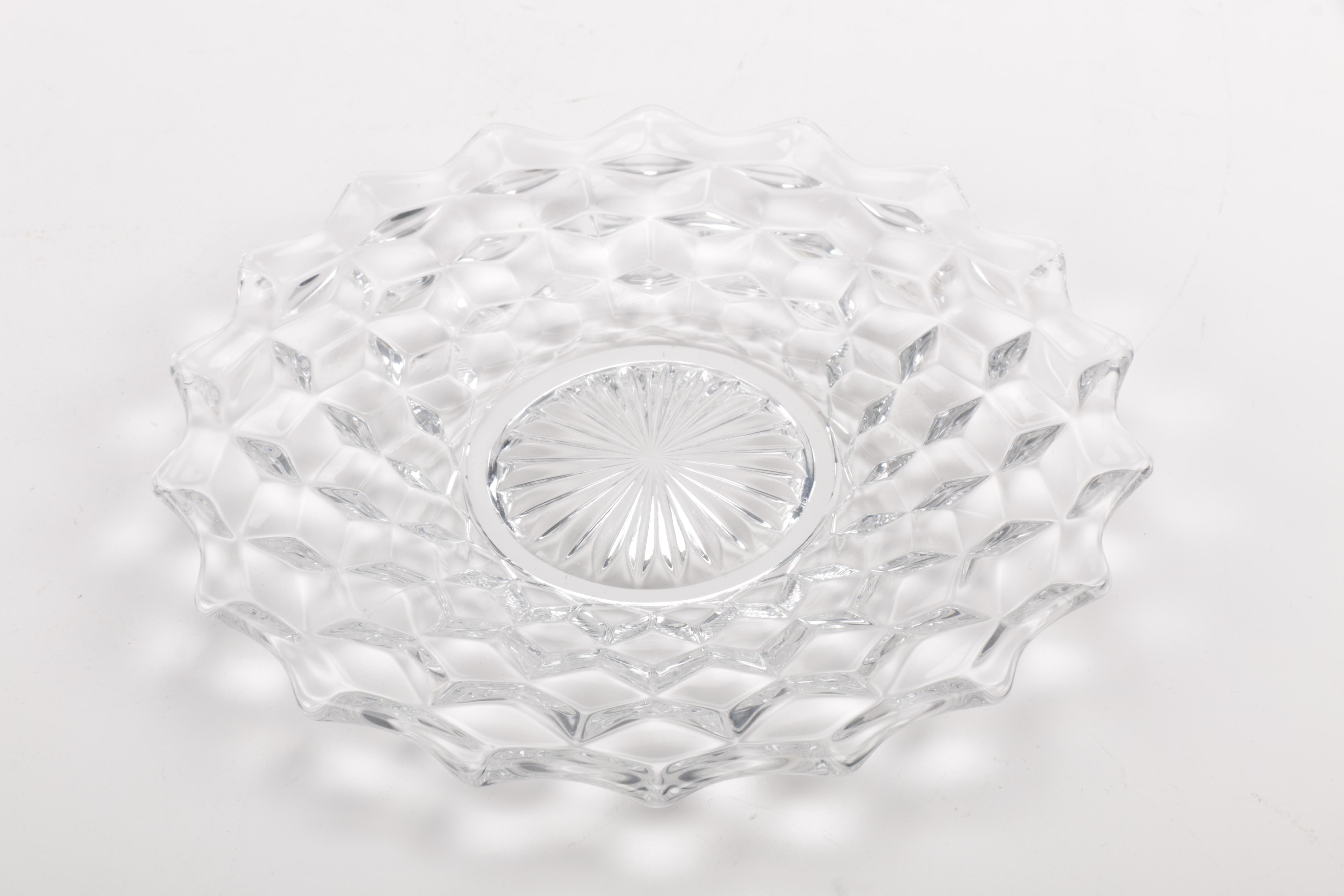 Fostoria "American Clear" Dessert Plates