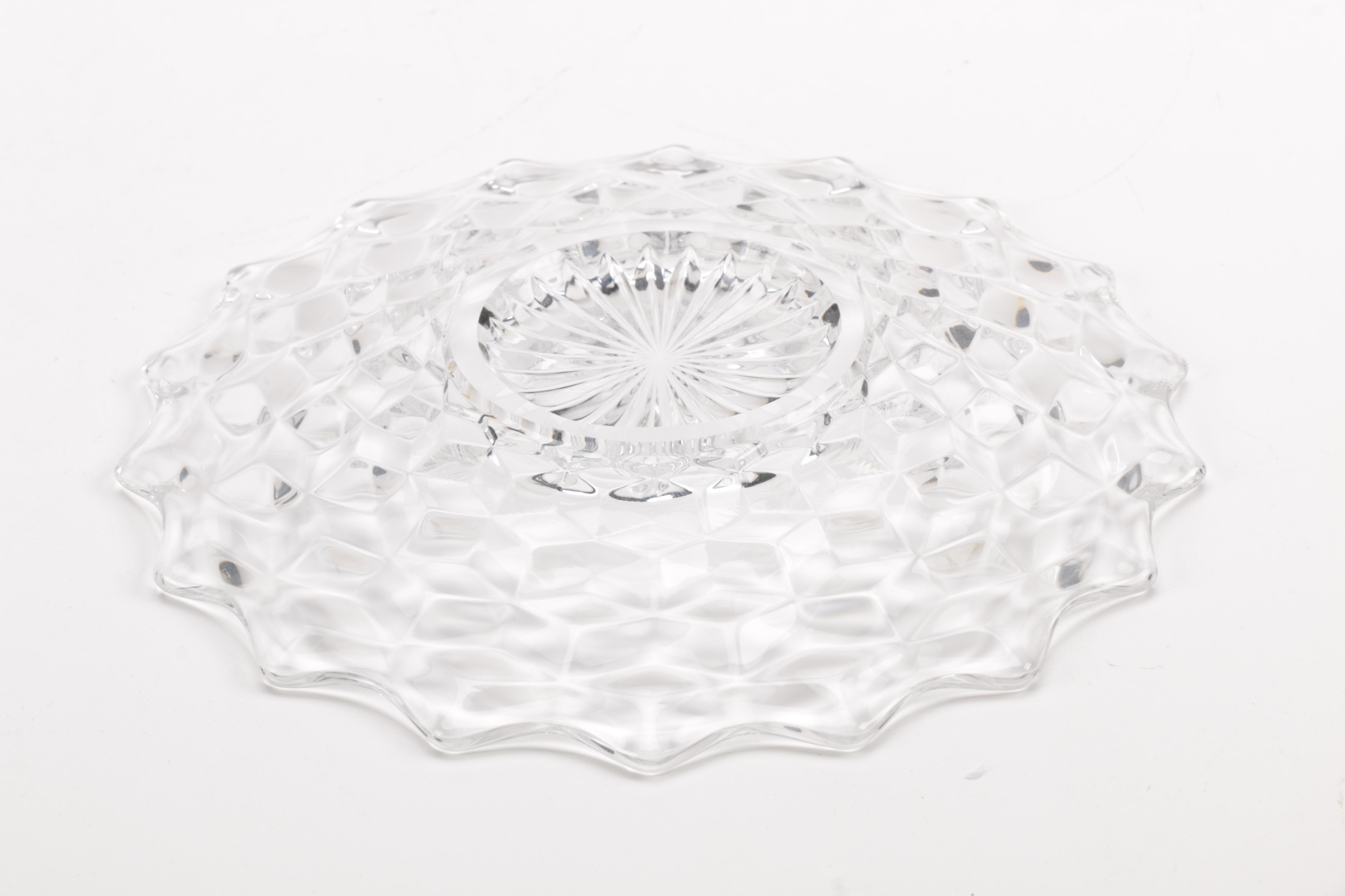 Fostoria "American Clear" Dessert Plates