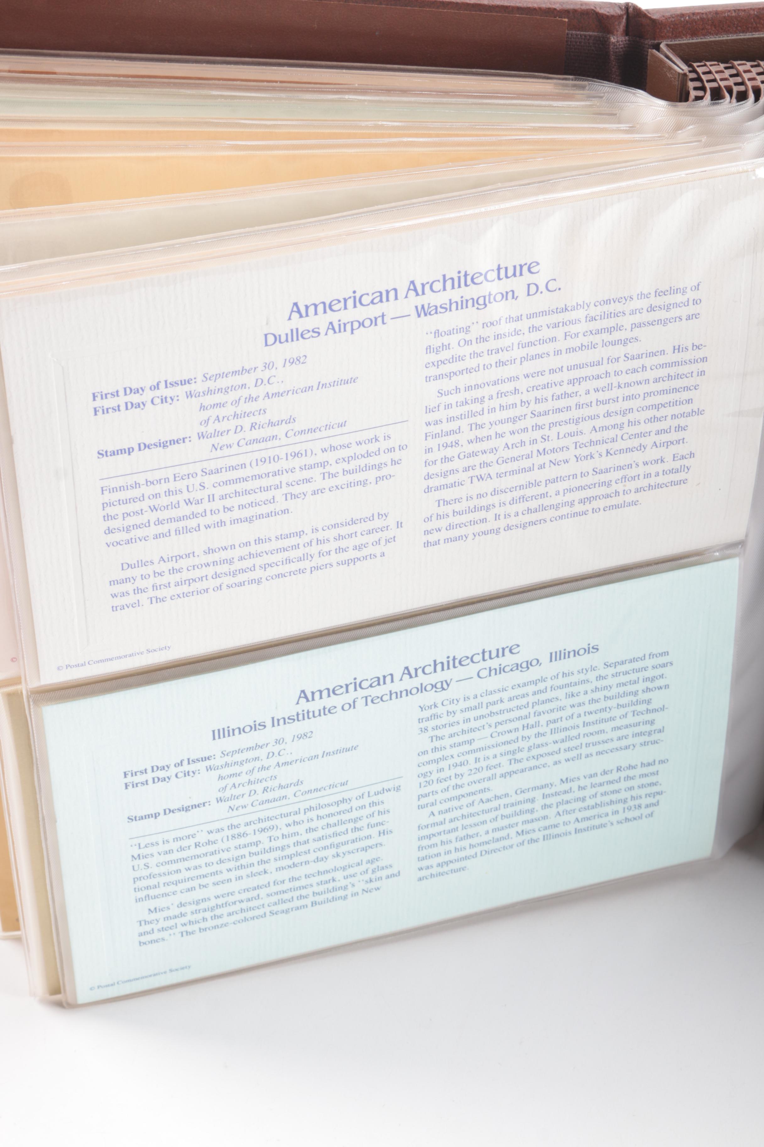 22K Gold Replicas of United States Postage Stamps