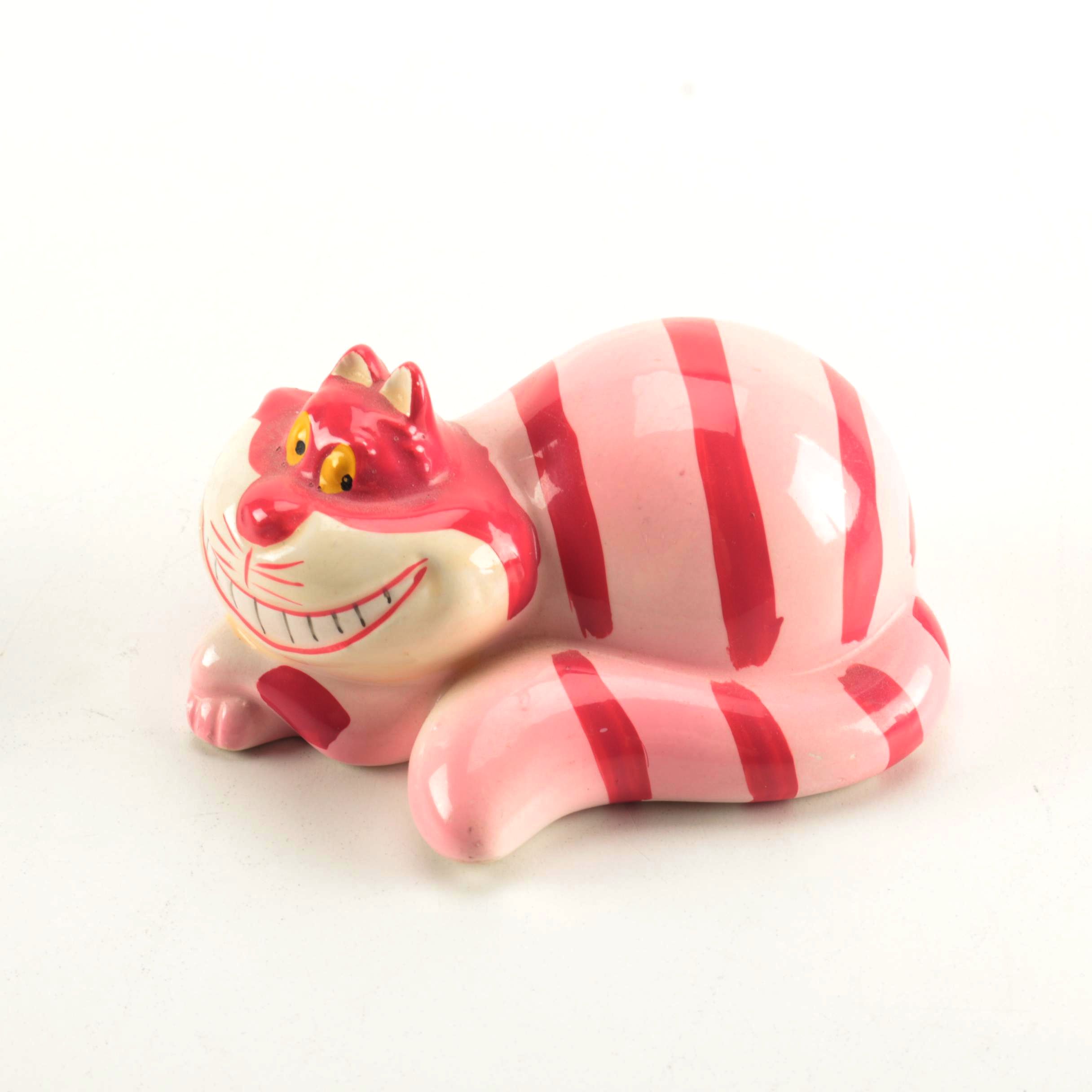 Disney's "Alice in Wonderland" Cheshire Cat Print and Figurine