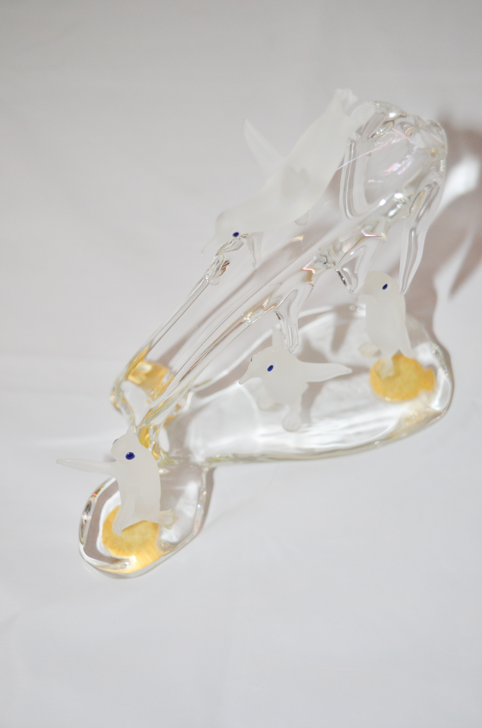 Collection of Art Glass Penguin Figurines